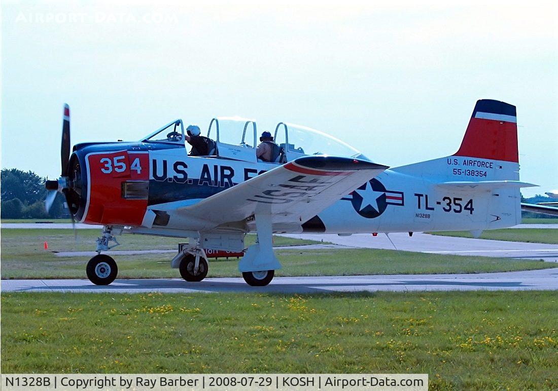 N1328B, 1955 North American T-28B Trojan C/N 200-425, North American T-28B Trojan [200-425] Oshkosh-Wittman Regional~N 29/07/2008