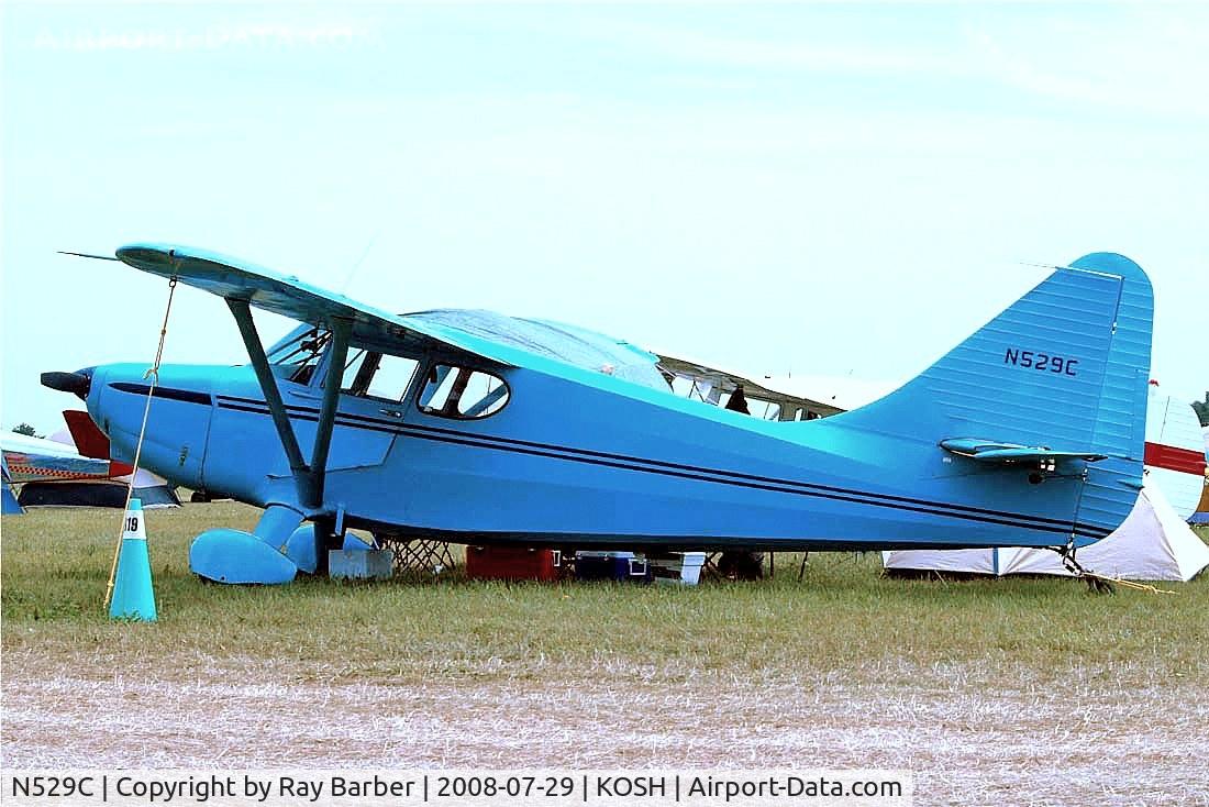 N529C, 1947 Stinson 108-3 Voyager C/N 108-3529, Stinson 108-3 Voyager [108-3529] Oshkosh-Wittman Regional~N 29/07/2008