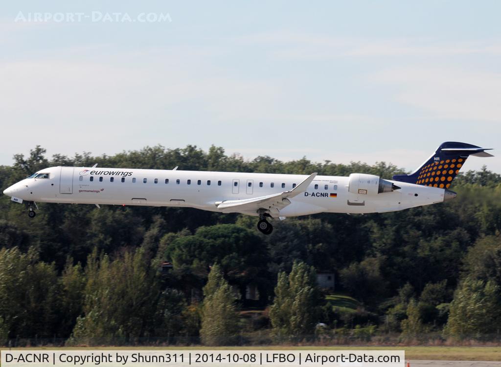 D-ACNR, 2011 Bombardier CRJ-900LR (CL-600-2D24) C/N 15263, Landing rwy 14R