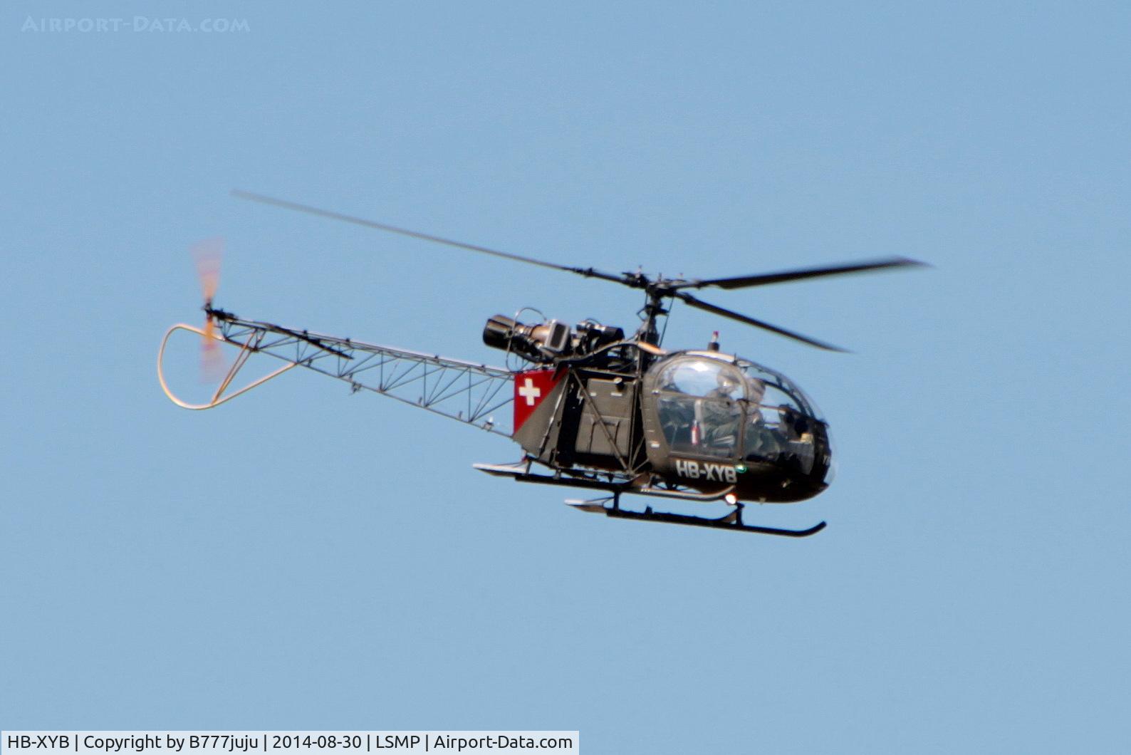 HB-XYB, 1964 Sud SE-3130 Alouette II C/N 1915/C548, at AIR14