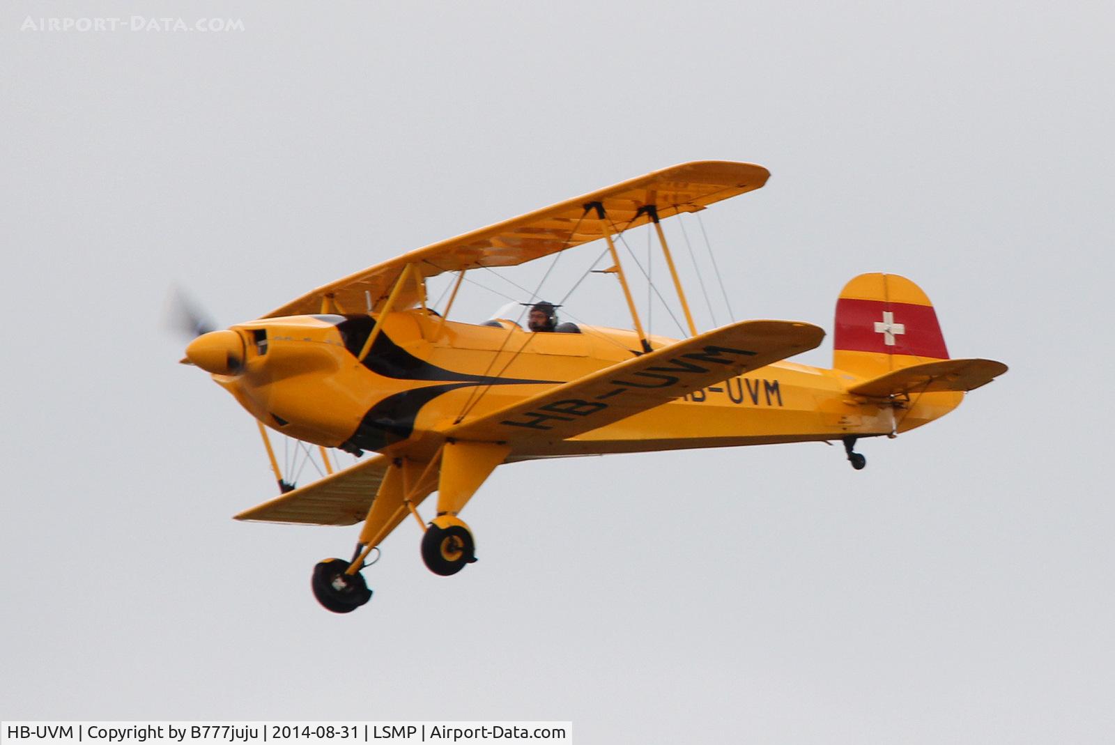 HB-UVM, 1963 CASA 1-131E Jungmann C/N 484, at AIR14