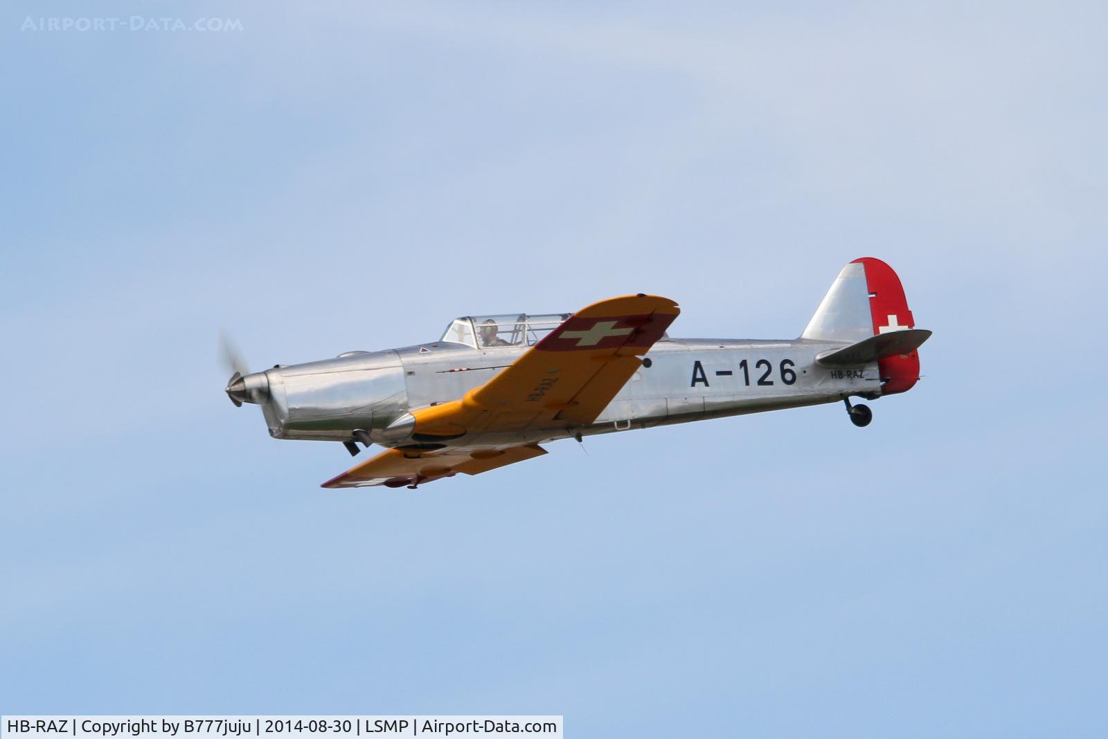 HB-RAZ, 1948 Pilatus P2-05 C/N 46, at AIR14