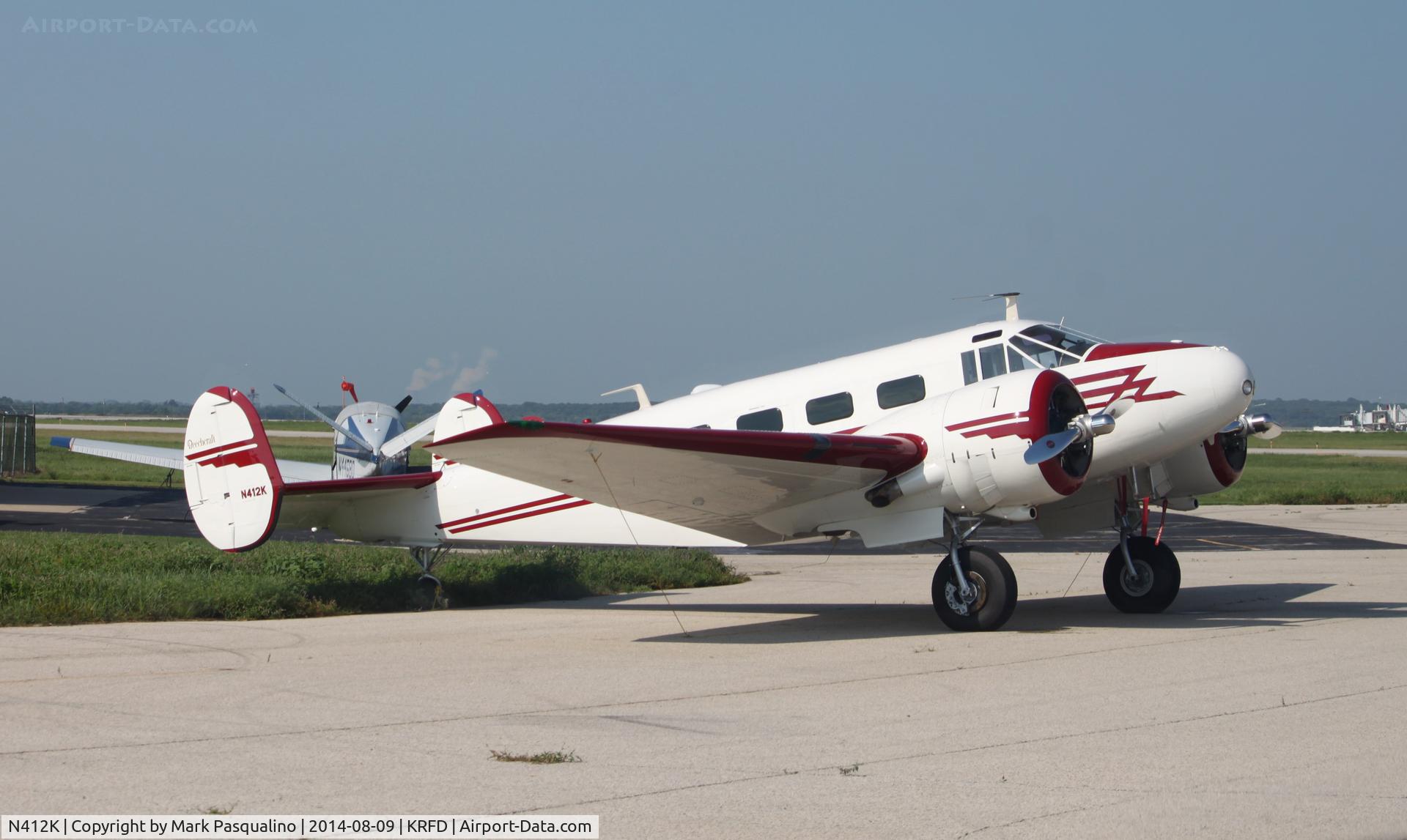 N412K, 1946 Beech D18S C/N A-263, Beech D18S