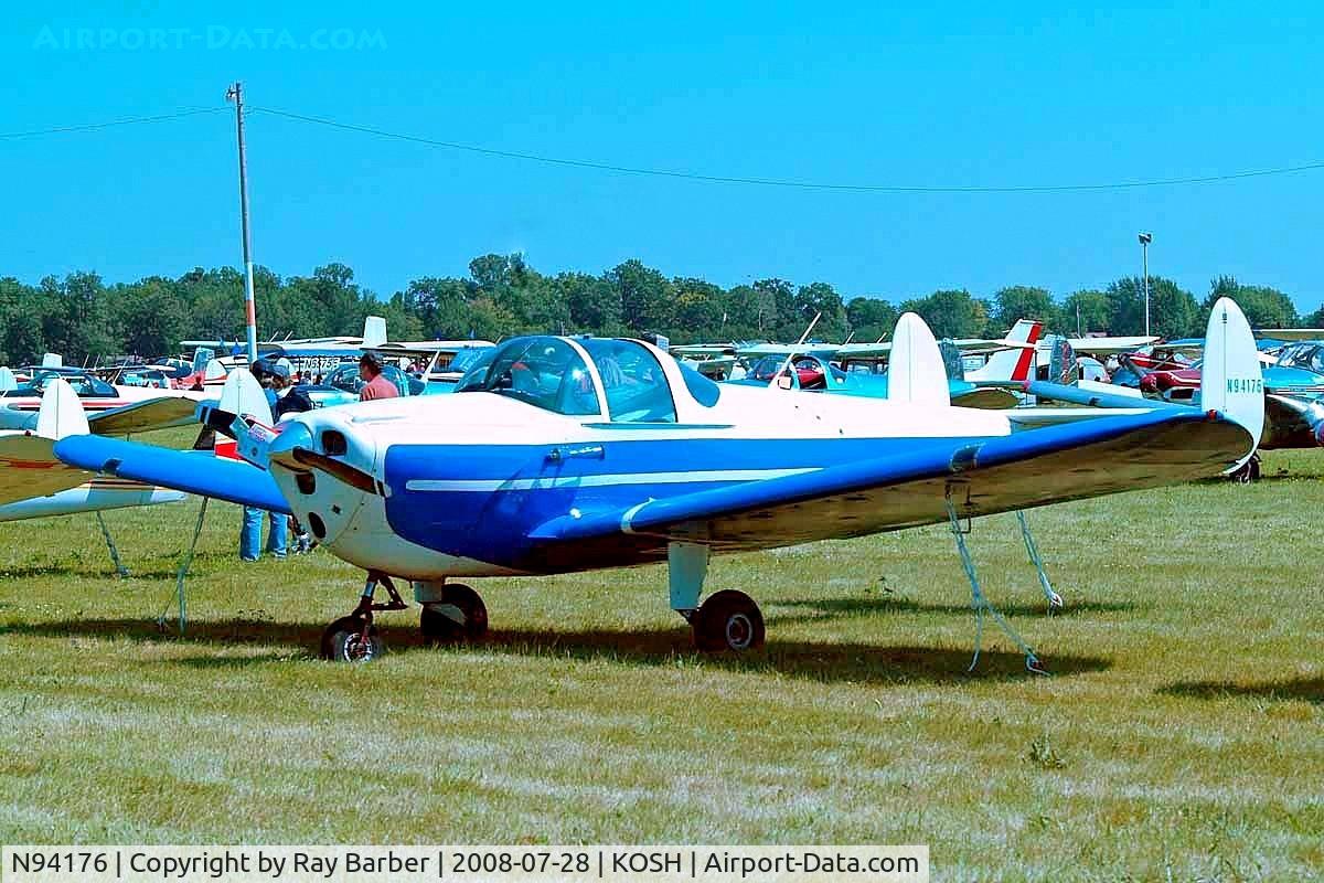 N94176, 1946 Erco 415E Ercoupe C/N 1499, Erco 415C Ercoupe [1499] Oshkosh-Wittman Regional~N 28/07/2008