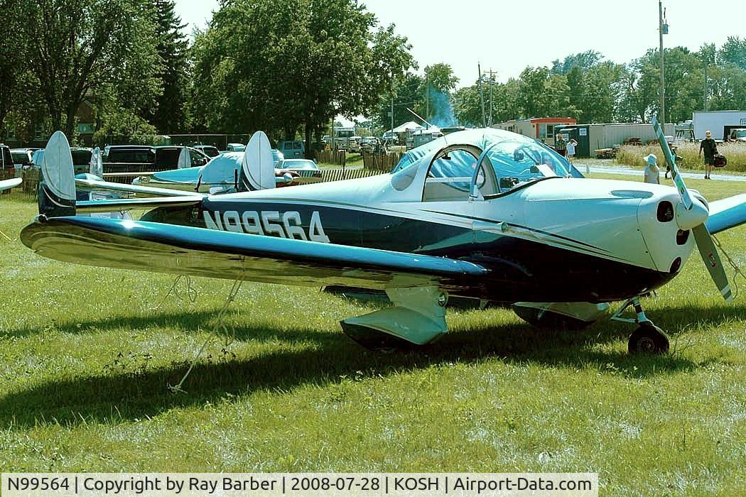 N99564, 1946 Erco 415C Ercoupe C/N 2187, Erco 415C Ercoupe [2187] Oshkosh-Wittman Regional~N 28/07/2008