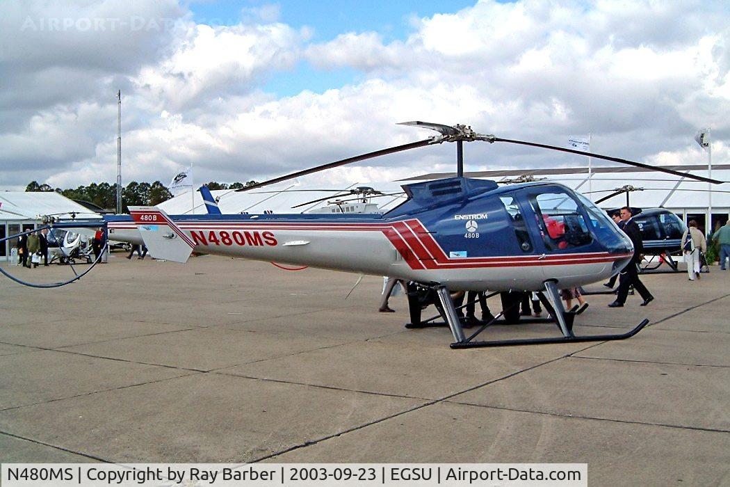 N480MS, 2003 Enstrom 480B C/N 5052, Enstrom 480B [5052] Duxford~G 23/09/2003