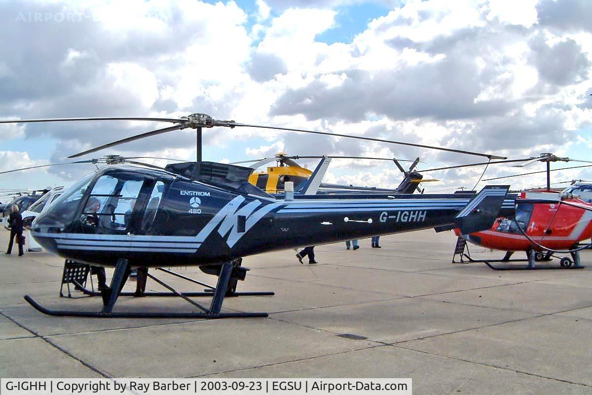 G-IGHH, 1998 Enstrom 480 C/N 5034, Enstrom 480B [5034] Duxford~G 23/09/2003
