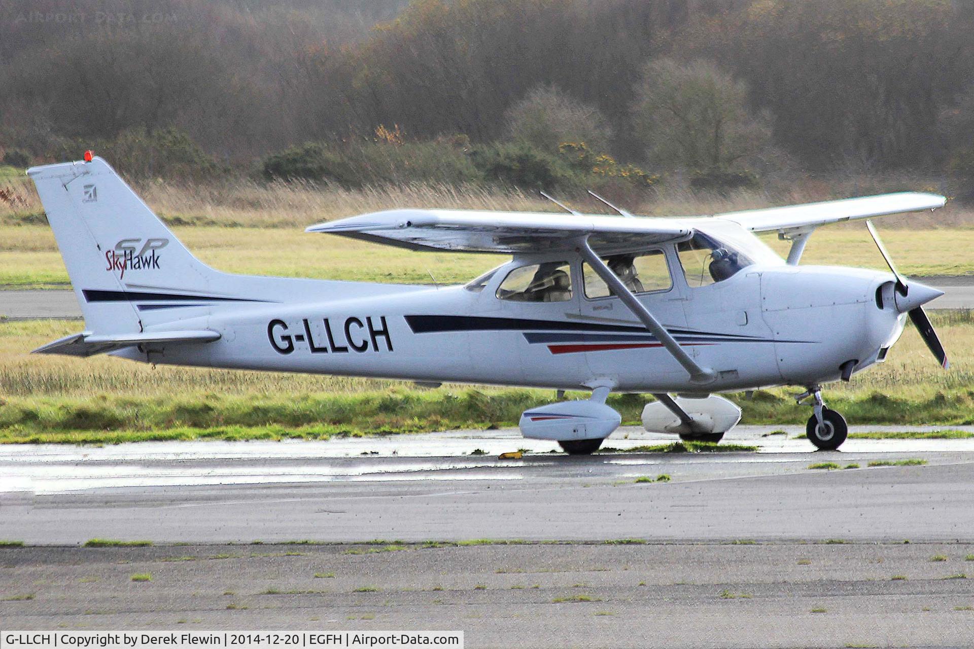 G-LLCH, 2001 Cessna 172S Skyhawk SP C/N 172S8822, Skyhawk, Bristol Lulsgate based, previously N35368, G-PBLI, seen parked up at EGFH.