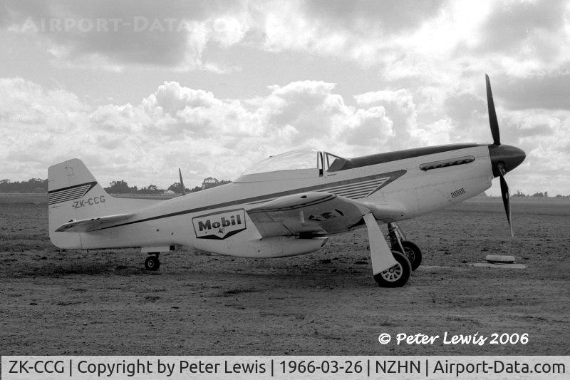 ZK-CCG, 1945 North American P-51D Mustang C/N 124-48260 (45-11507), Ronald M Fechney, Aylesbury, Christchurch