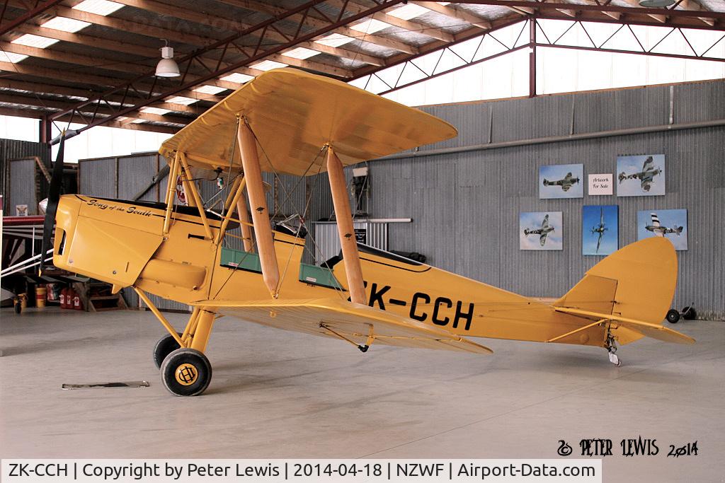 ZK-CCH, De Havilland New Zealand DH-82A Tiger Moth C/N DHNZ110, Sots Ltd., Dunedin