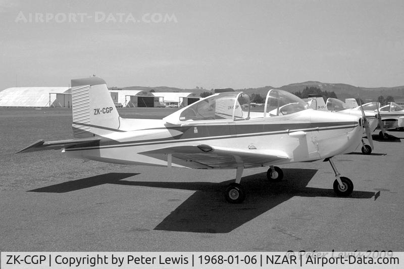 ZK-CGP, 1964 AESL Airtourer T3A C/N C60, Auckland Aero Club, Ardmore