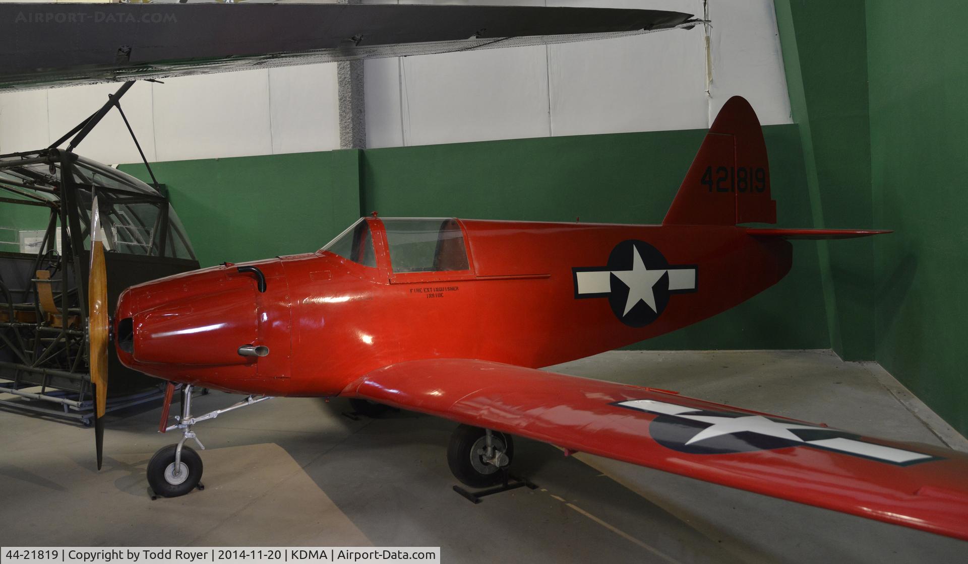 44-21819, Culver PQ-14B C/N N763, On display at the Pima Air and Space Museum