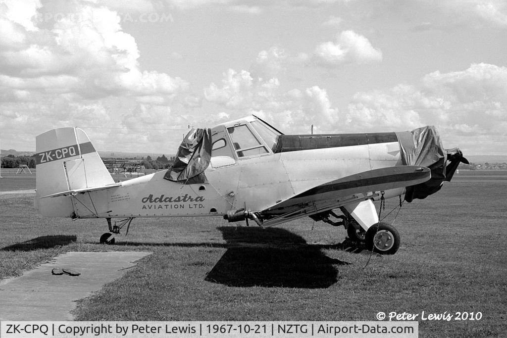 ZK-CPQ, 1966 Aero Commander S2D-600 C/N 600-1358D, Adastra Aviation Ltd., Mt Maunganui