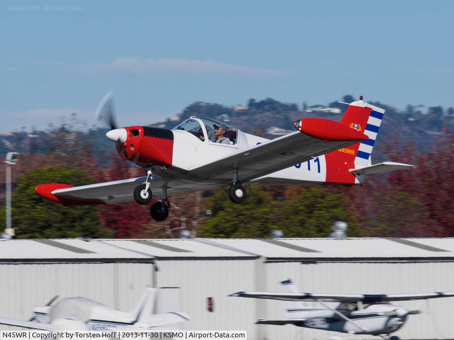 N45WR, Pazmany PL-1 C/N 183, N45WR departing from RWY 21