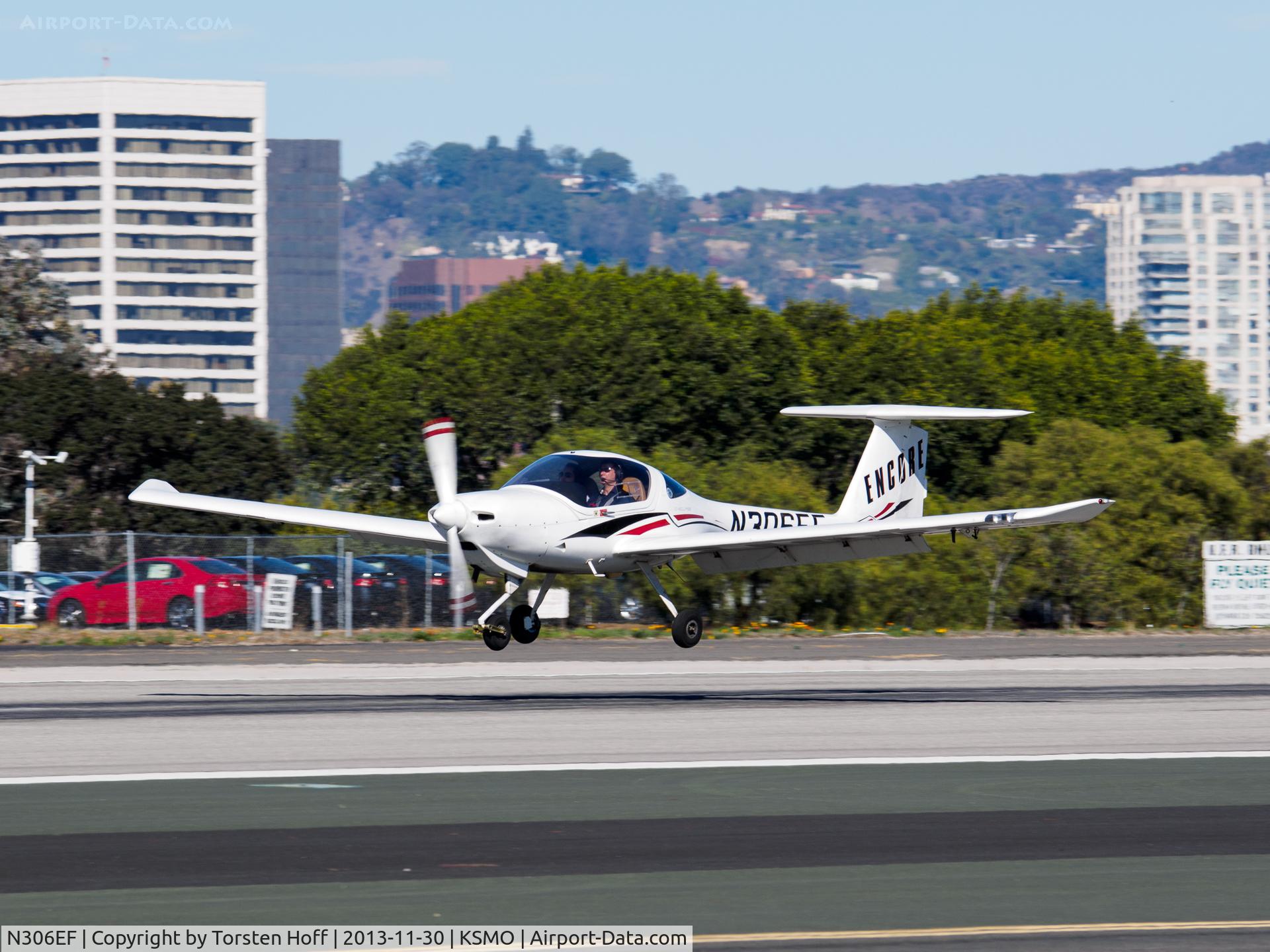 N306EF, Diamond DA-20 Katana C/N 20210, N306EF arriving on RWY 21