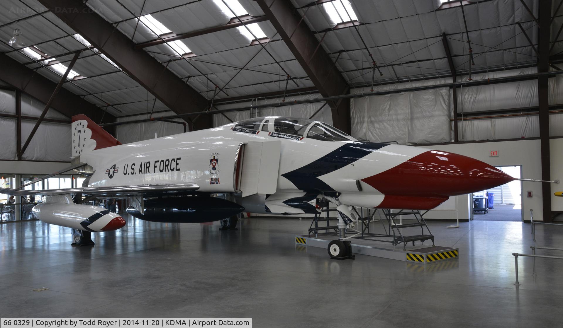 66-0329, 1966 McDonnell NF-4E Phantom C/N 2604, On display at the Pima Air and Space Museum