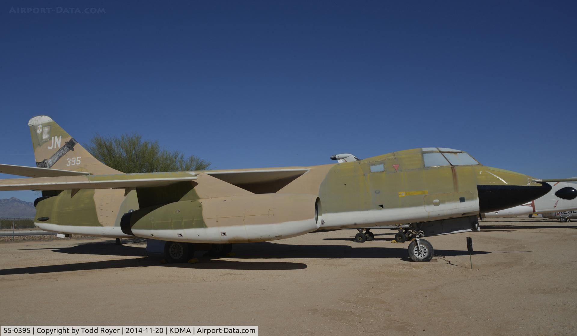 55-0395, 1955 Douglas WB-66D Destroyer C/N 45027, On display at the Pima Air and Space Museum