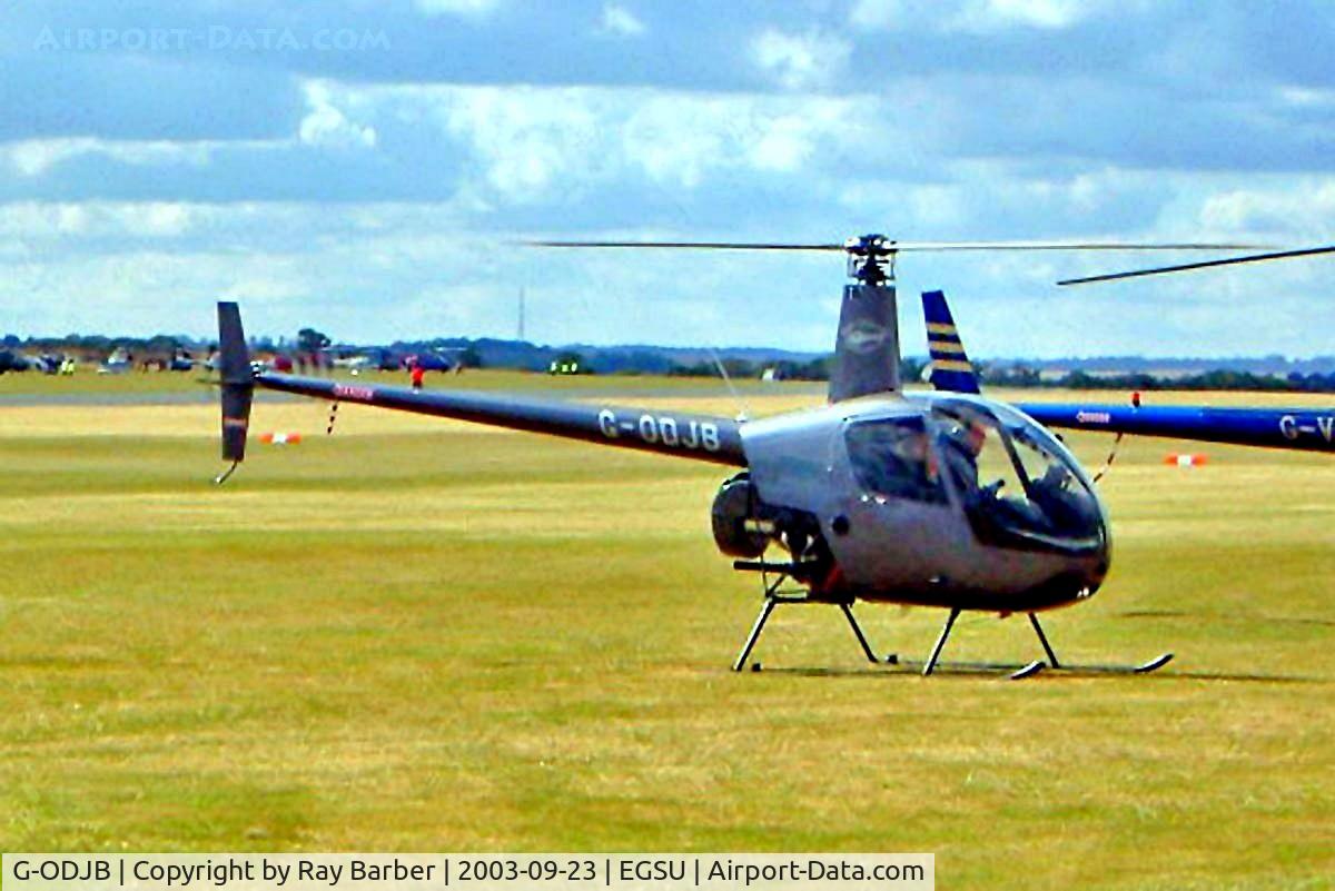 G-ODJB, 2003 Robinson R22 Beta C/N 3463, Robinson R-22 Beta II [3463] Duxford~G 23/09/2003