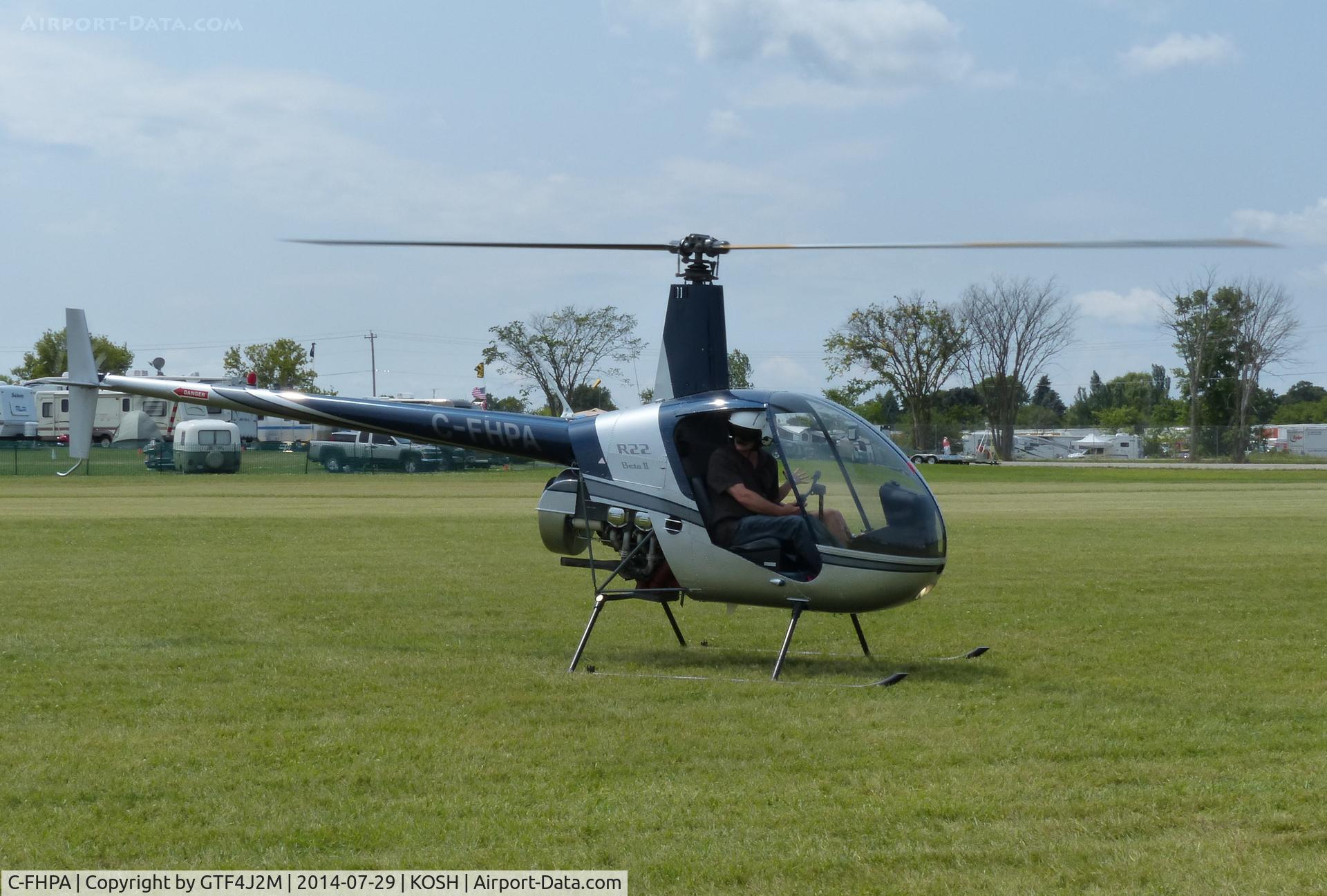 C-FHPA, 2006 Robinson R22 Beta C/N 4019, C-FHPA   at Oshkosh 29.7.14
