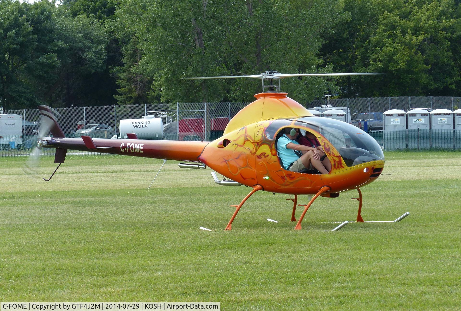C-FOME, 2012 RotorWay A600 Talon C/N 8082, C-FOME   at Oshkosh 29.7.14