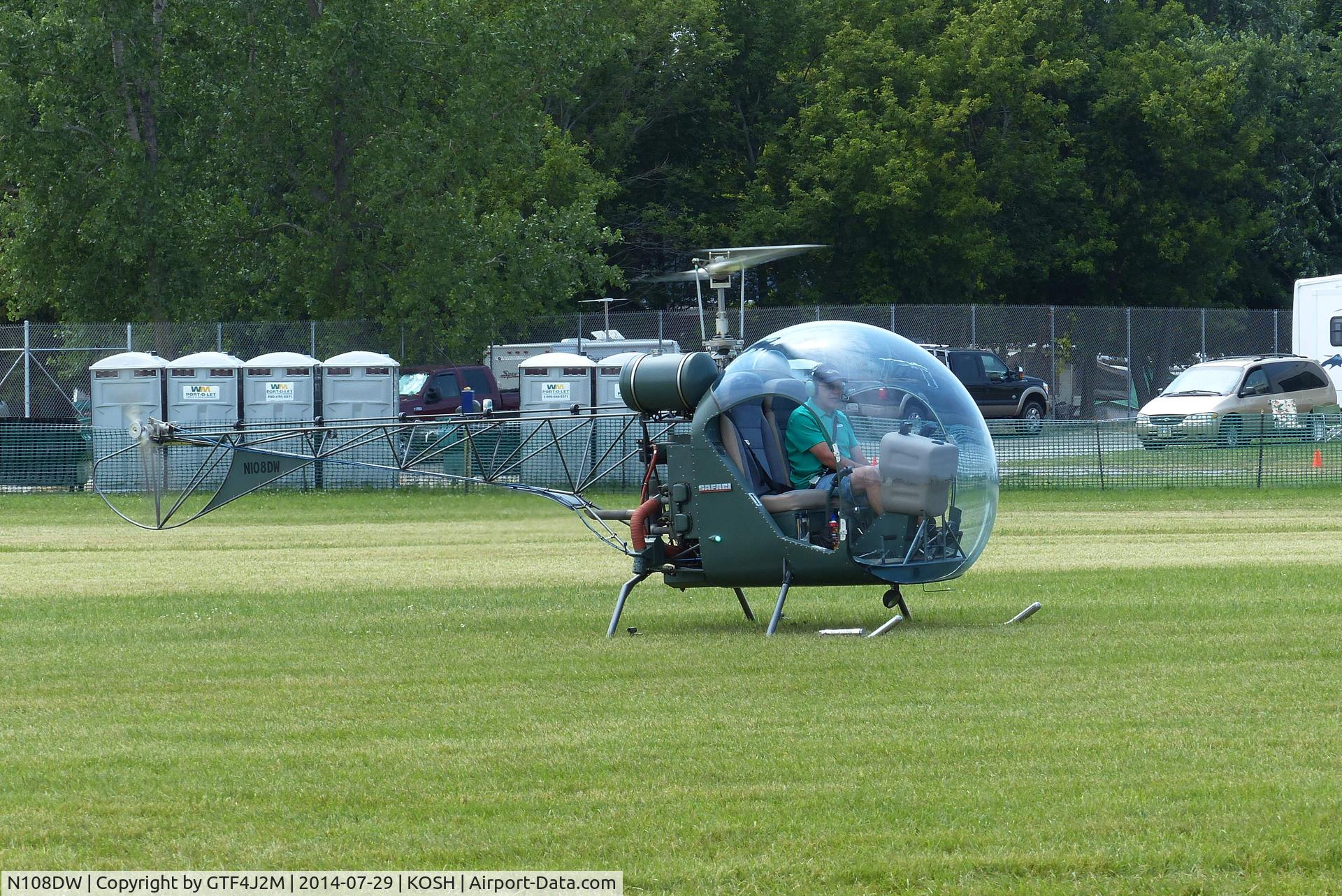 N108DW, 2002 Canadian Home Rotors Safari C/N BB2089, N108DW   at Oshkosh 29.7.14