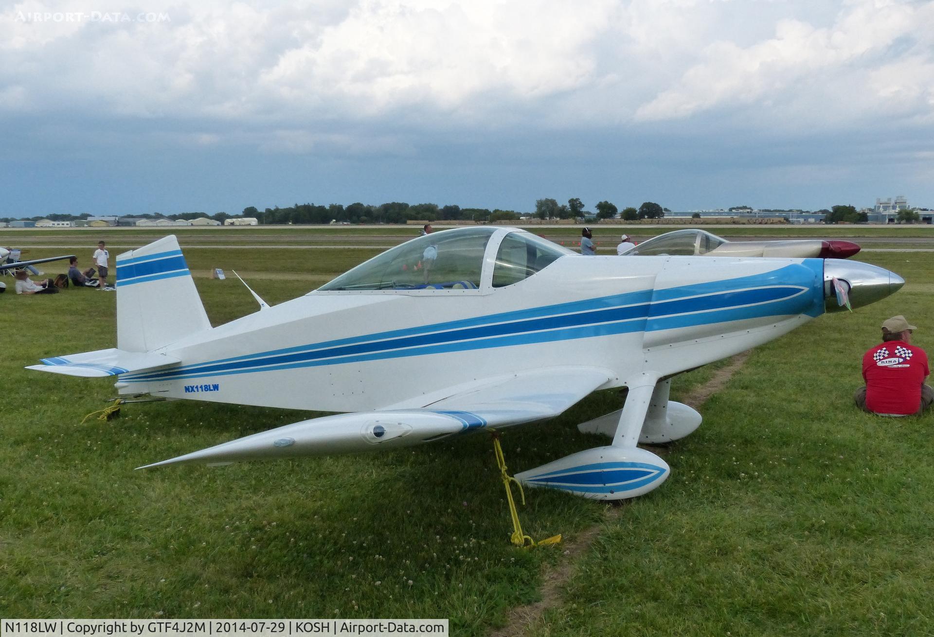 N118LW, 2014 Thorp T-18 Tiger C/N 836, N118LW   at Oshkosh 29.7.14