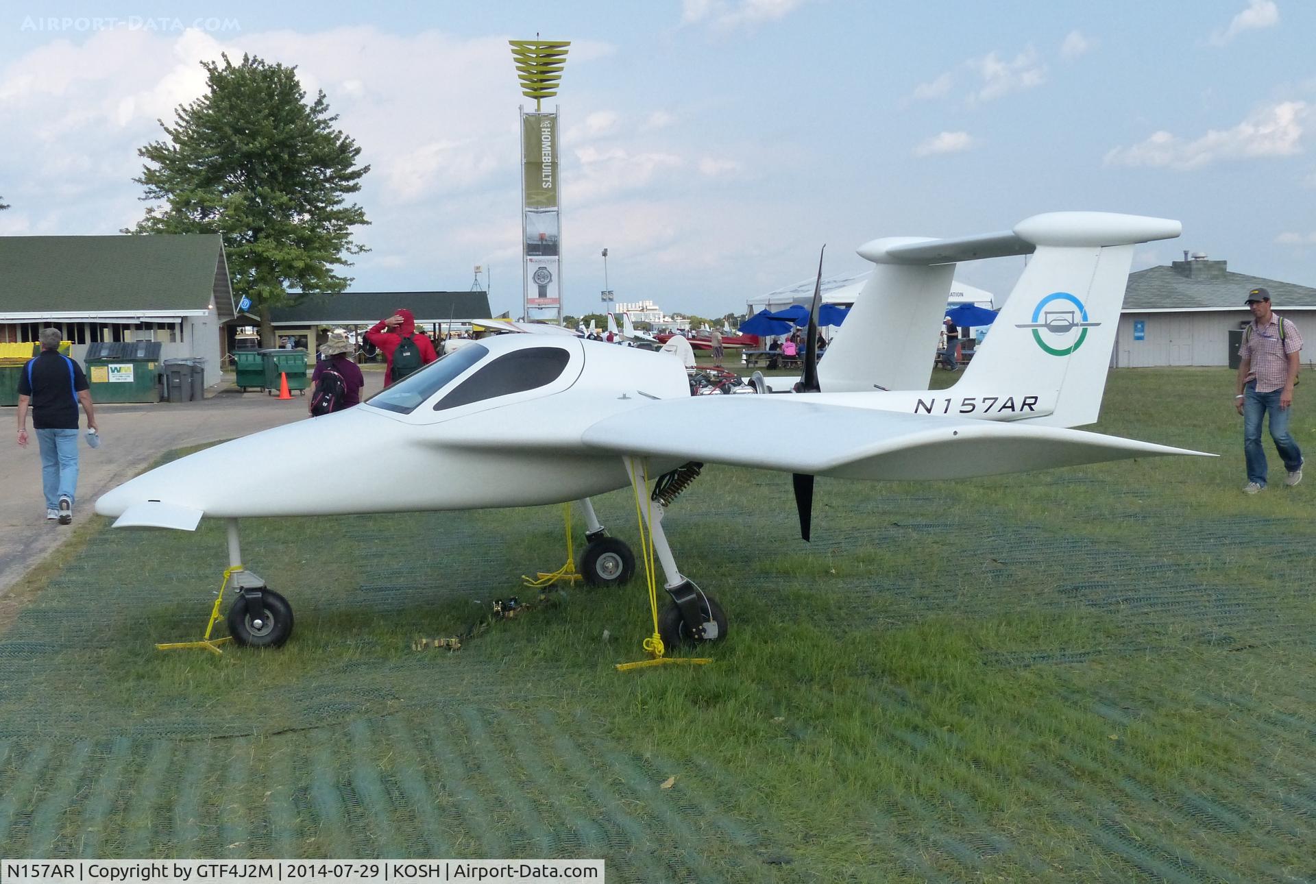 N157AR, Hogan Innovator C/N 1, N157AR   at Oshkosh 29.7.14