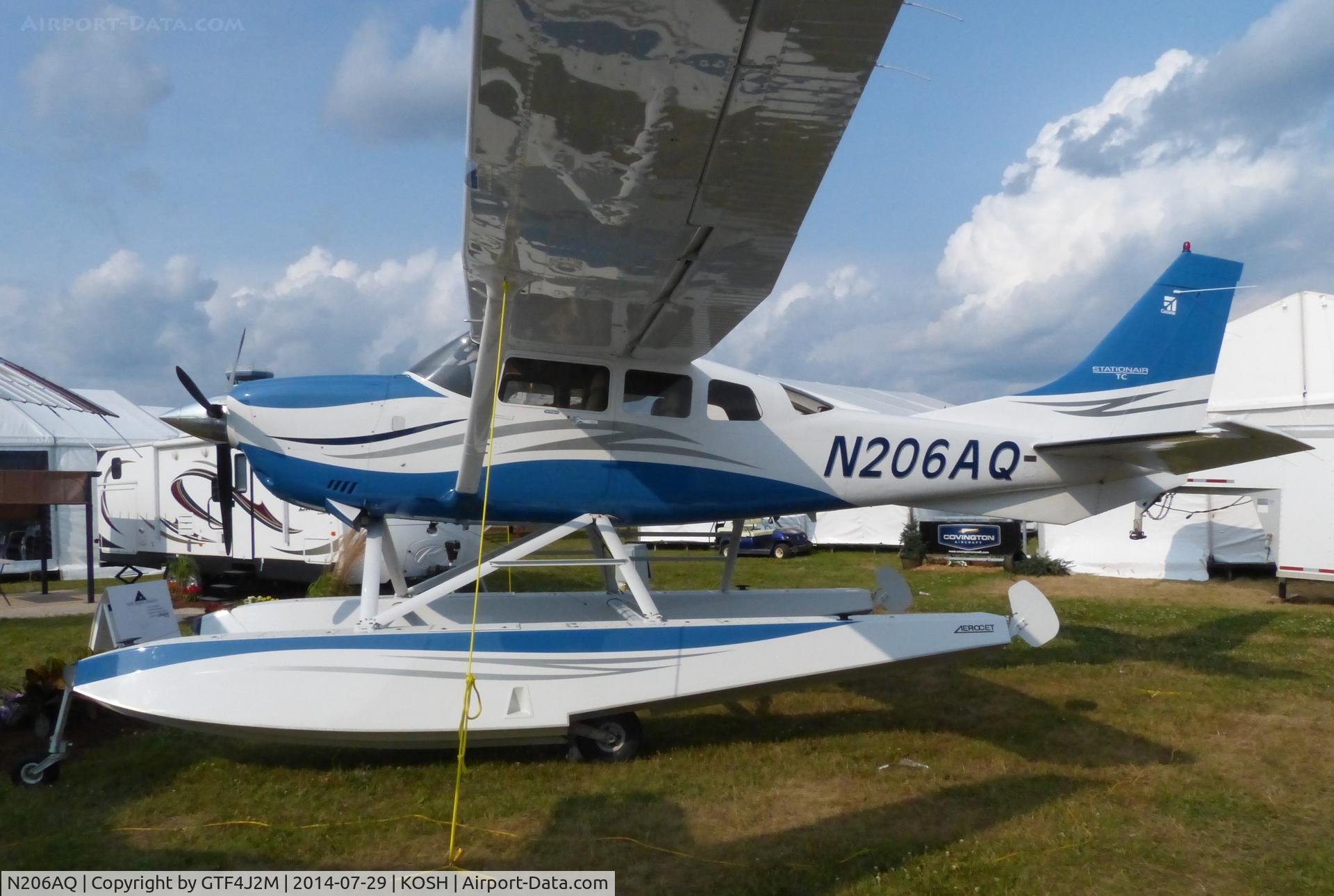 N206AQ, 2006 Cessna T206H Turbo Stationair C/N T20608623, N206AQ   at Oshkosh 29.7.14