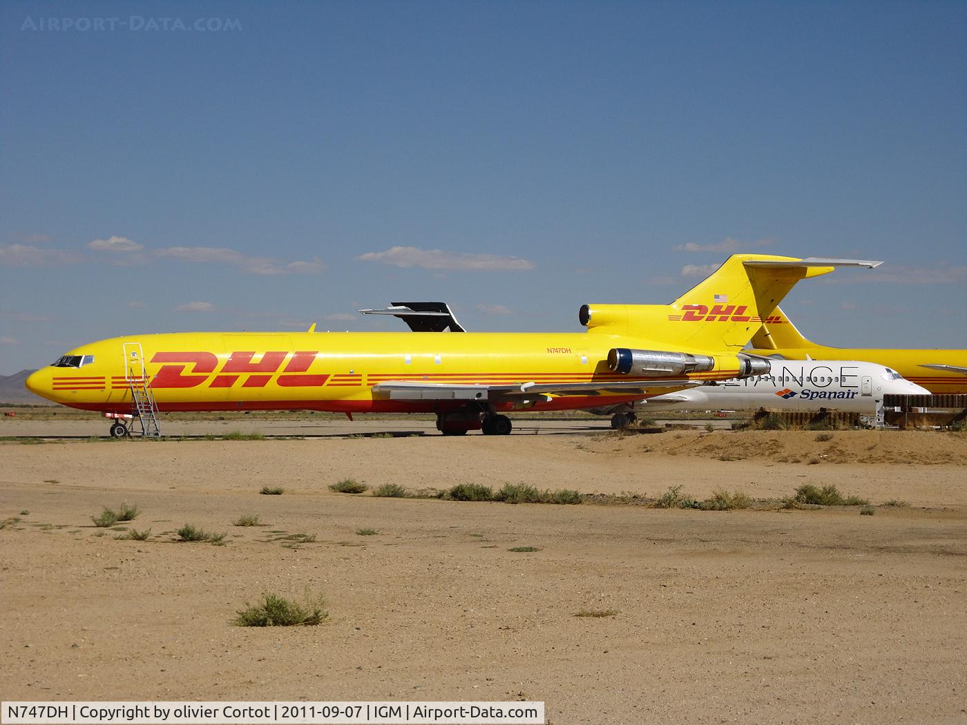 N747DH, 1980 Boeing 727-224 C/N 22253, Kingman, AZ