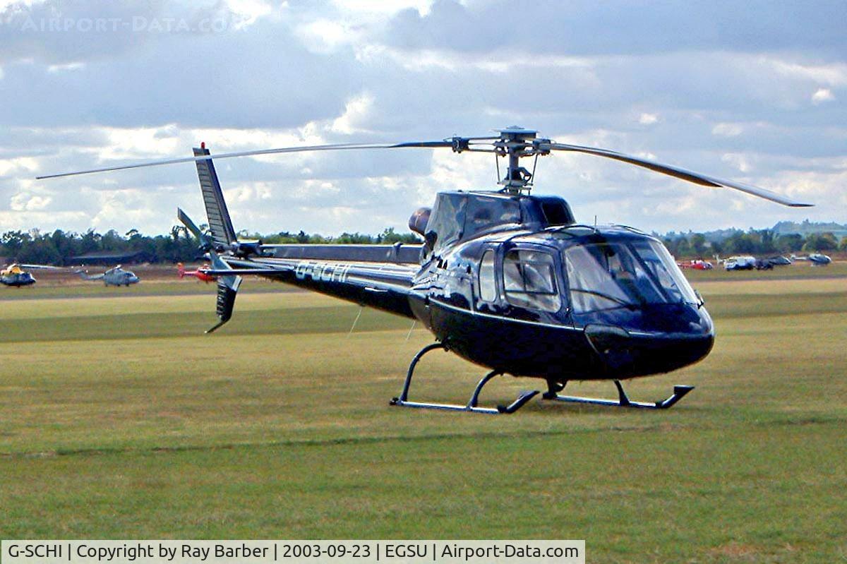 G-SCHI, 2000 Eurocopter AS-350B-2 Ecureuil Ecureuil C/N 3337, Eurocopter AS.350B2 Ecureuil [3337] Duxford~G 23/09/2003