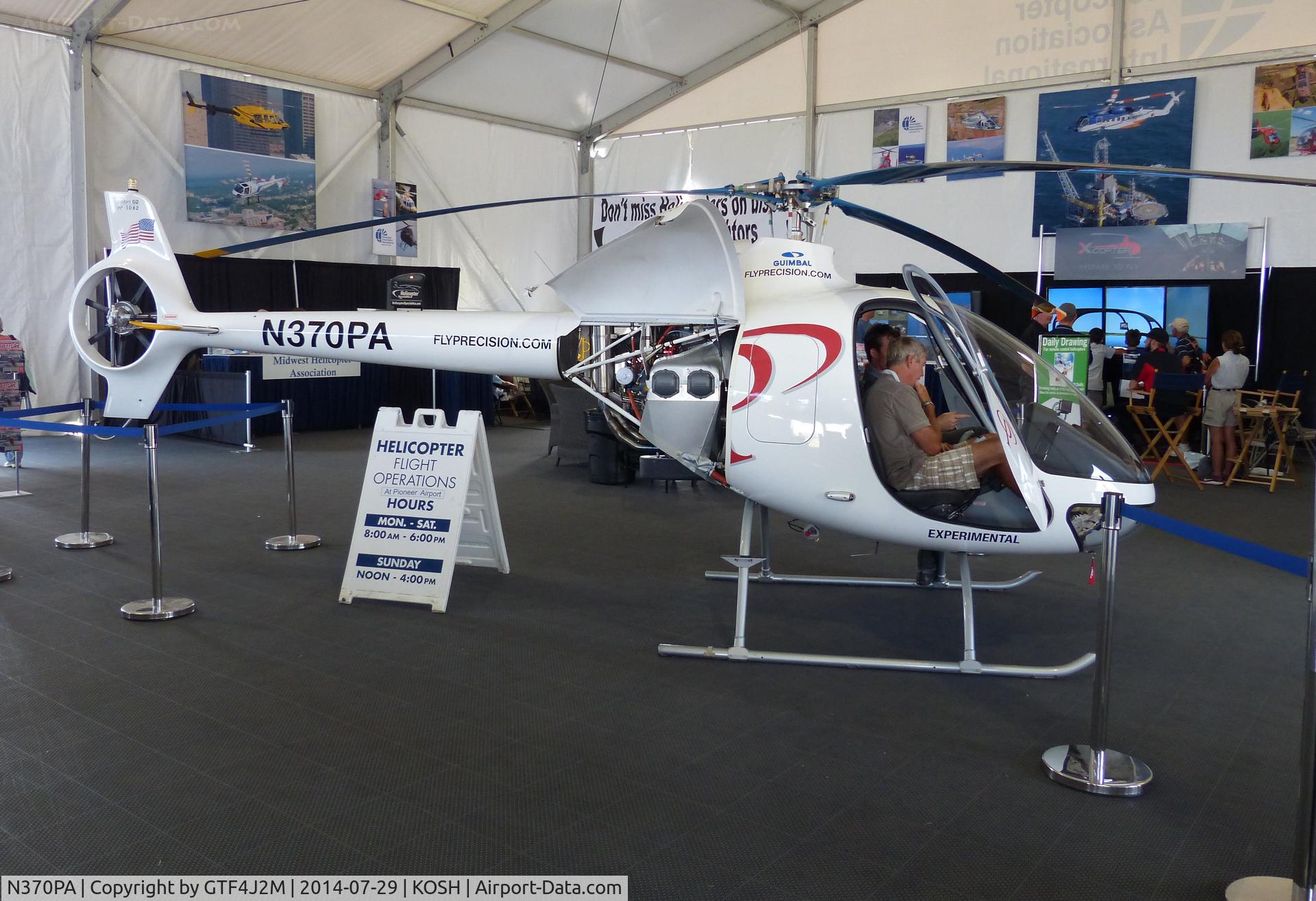 N370PA, 2014 Guimbal Cabri G2 C/N 1062, N370PA   at Oshkosh 29.7.14
