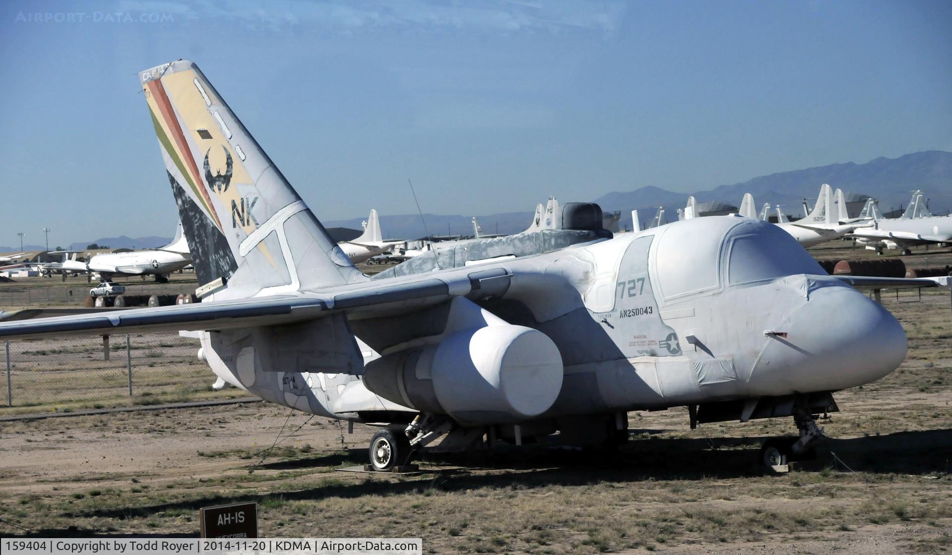 159404, Lockheed ES-3A Viking C/N 394A-1040, Passing time at the 