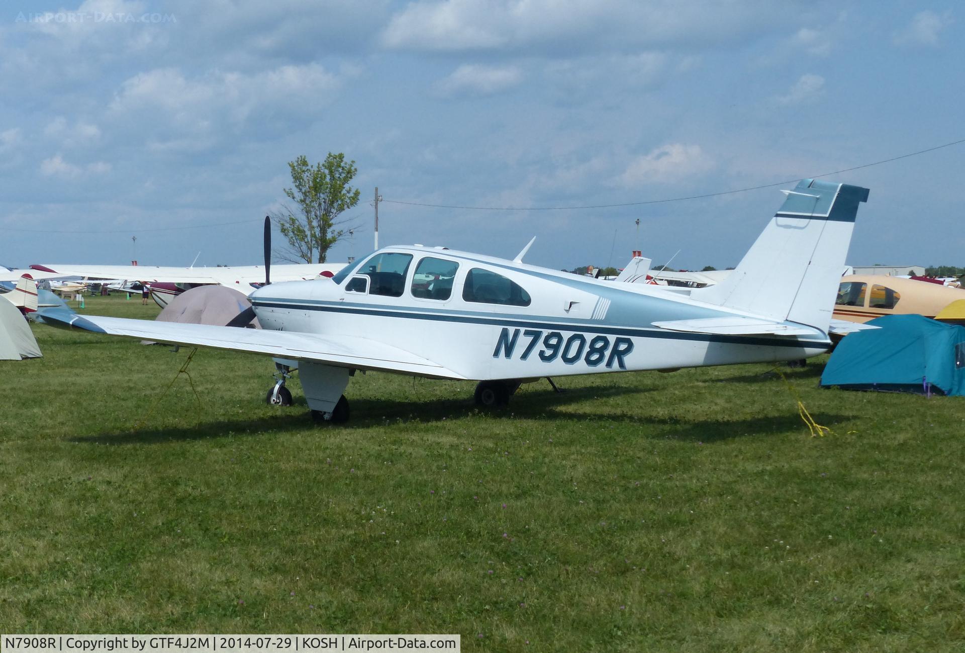 N7908R, 1969 Beech E33A Bonanza C/N CE-267, N7908R  at Oshkosh 29.7.14