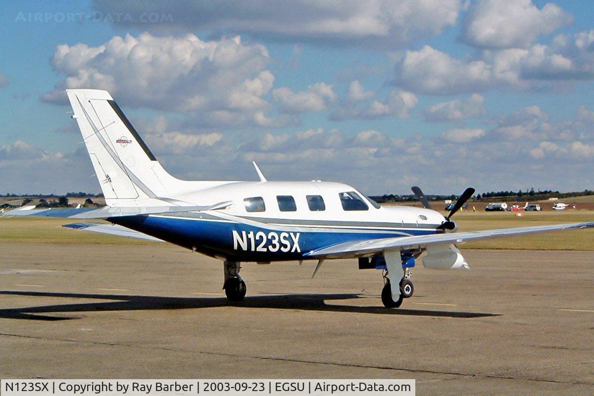 N123SX, 2001 Piper PA-46-500TP C/N 4697050, Piper PA-46-500TP Malibu Meridian [4697050] Duxford~G 23/09/2003