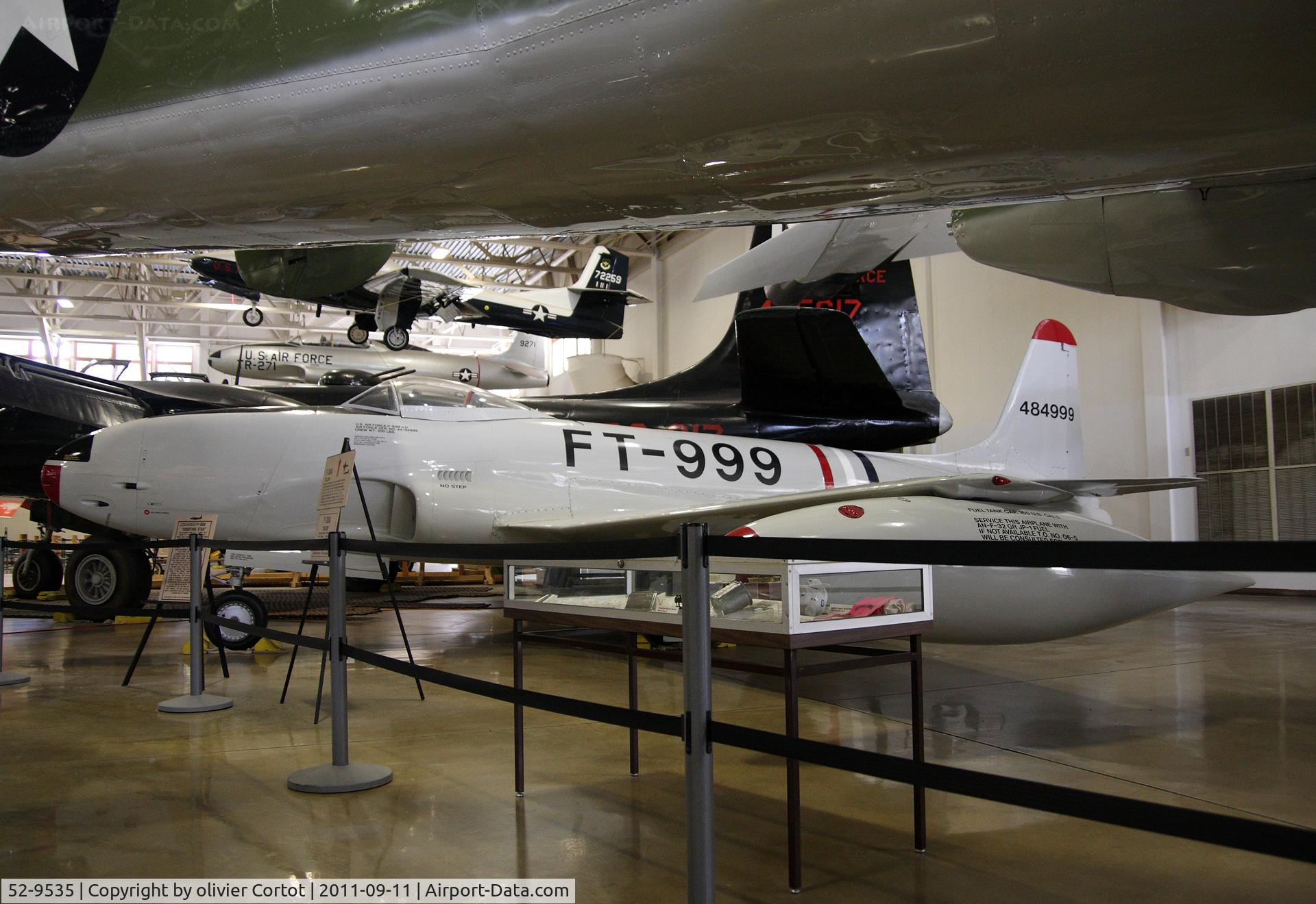 52-9535, 1952 Lockheed T-33A Shooting Star C/N 580-7670, modified as P-80
