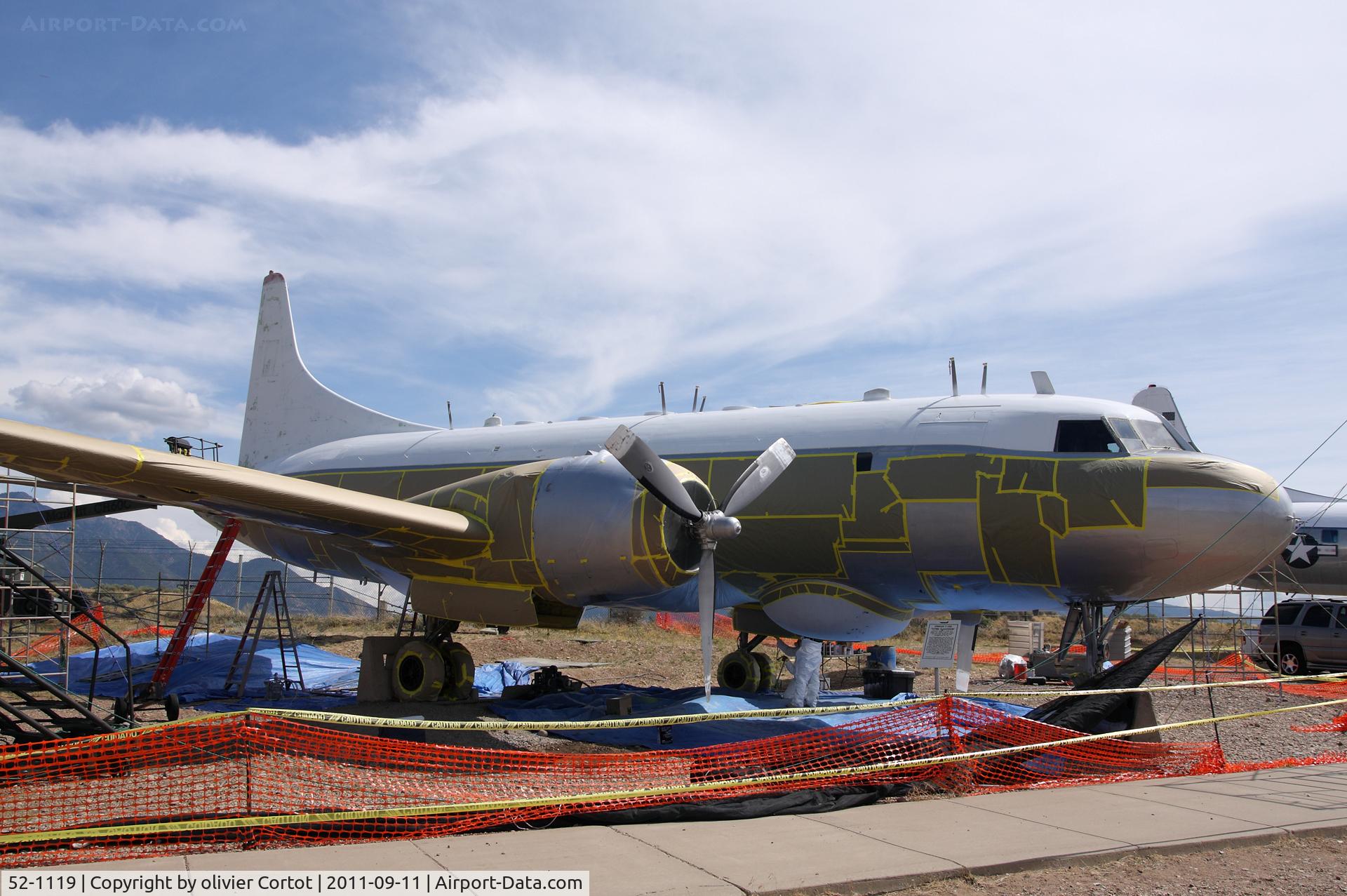 52-1119, 1952 Convair T-29C C/N 358, work in progress