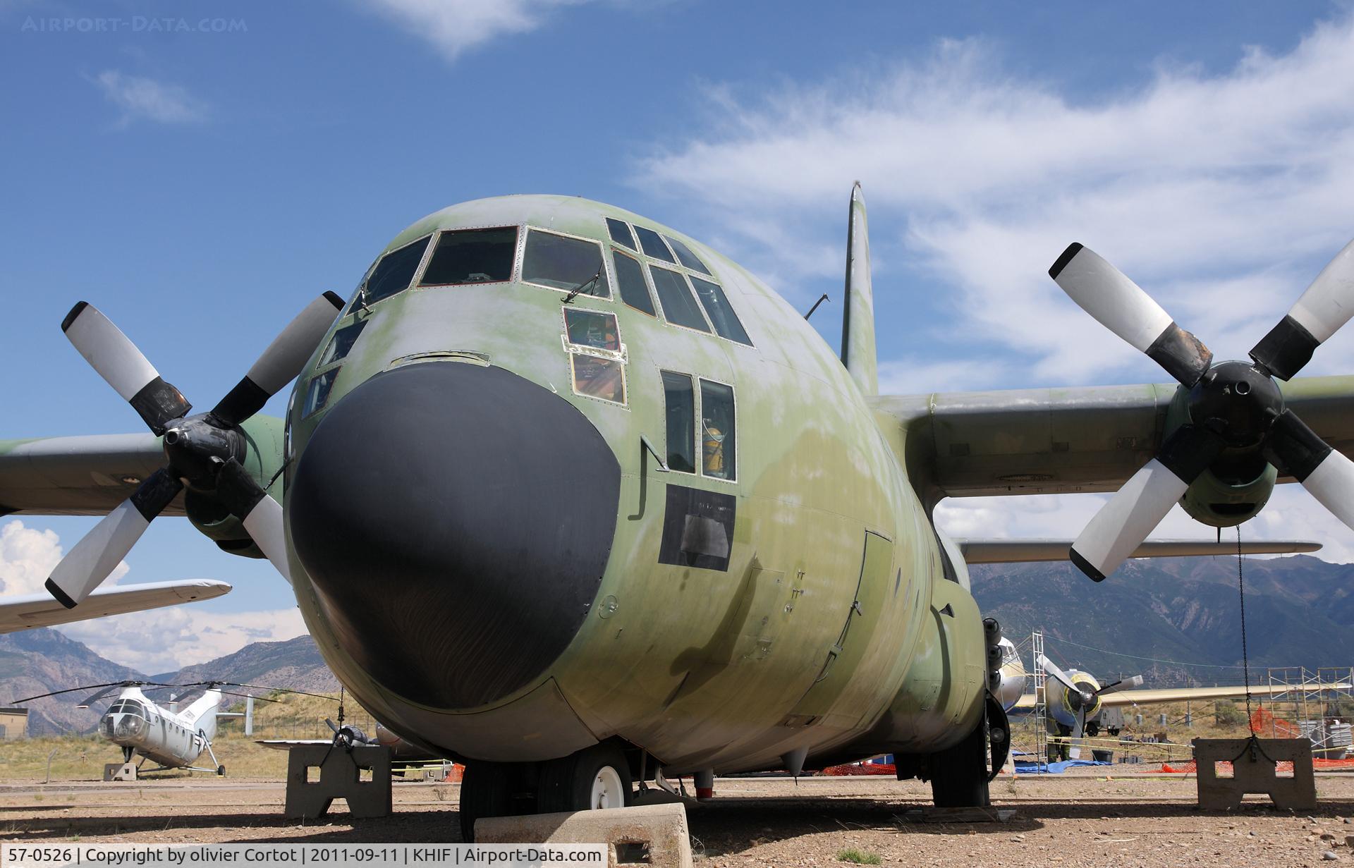 57-0526, 1957 Lockheed NC-130B Hercules C/N 282-3502, nice face :)
