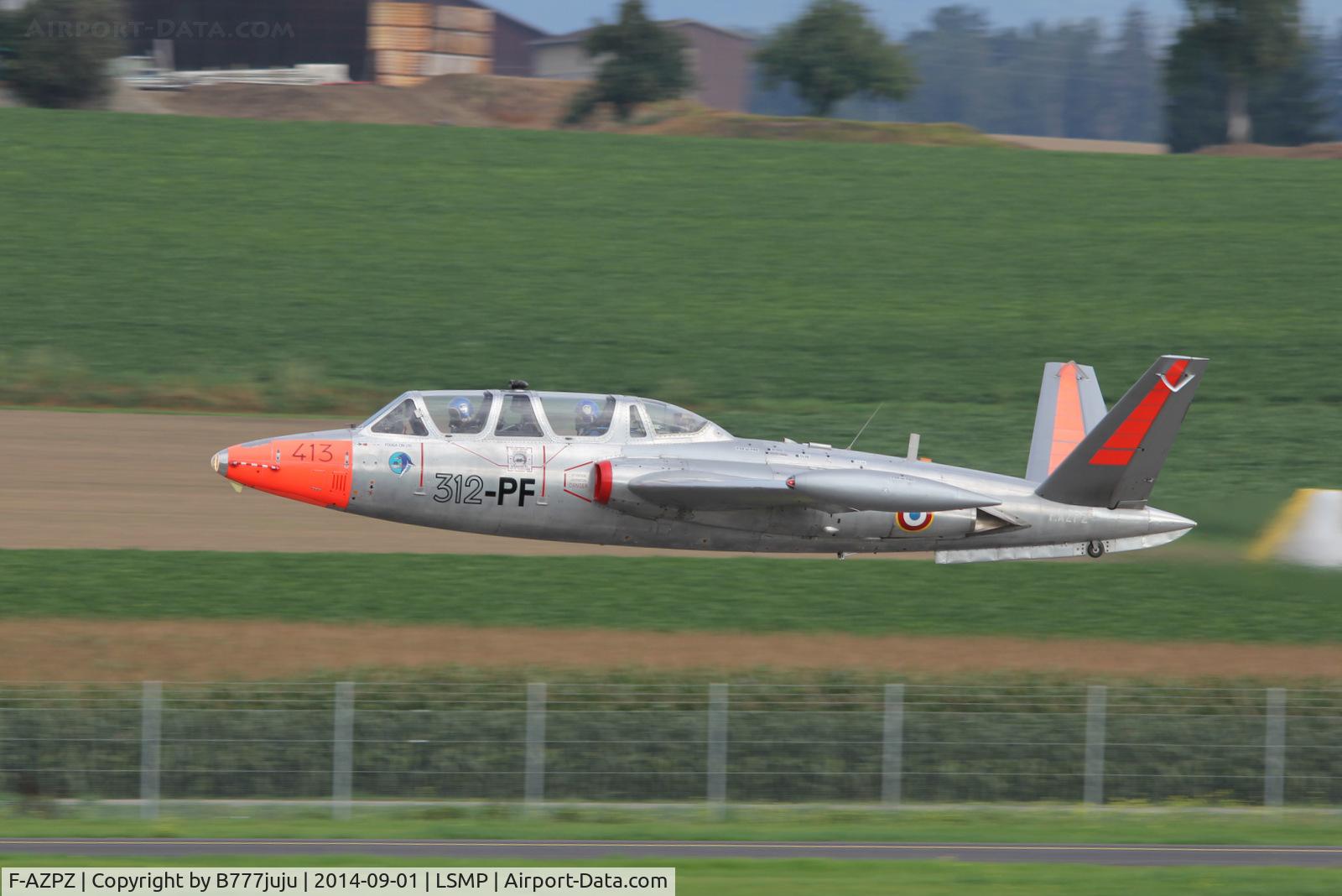 F-AZPZ, 1963 Fouga CM-170 Magister C/N 413, at AIR14