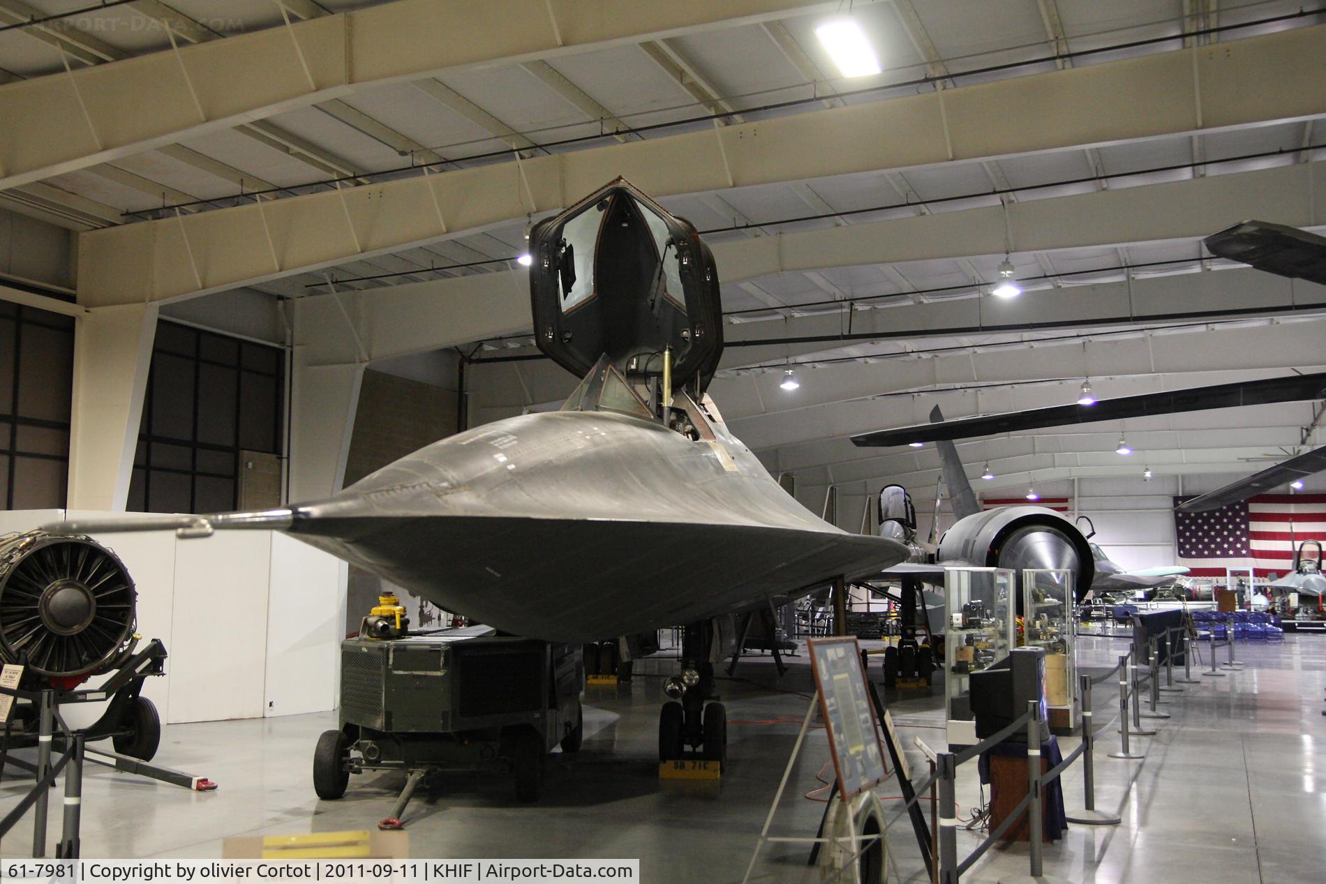 61-7981, Lockheed SR-71C Blackbird C/N 2000, Hill museum