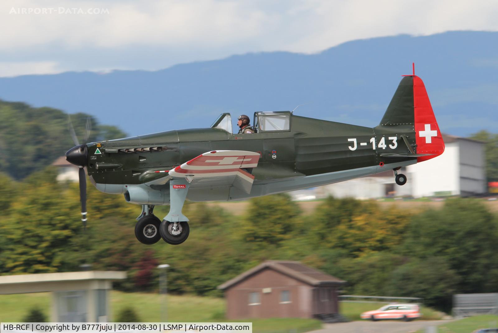 HB-RCF, 1942 Morane-Saulnier D-3801 (MS-412) C/N 194, at AIR14