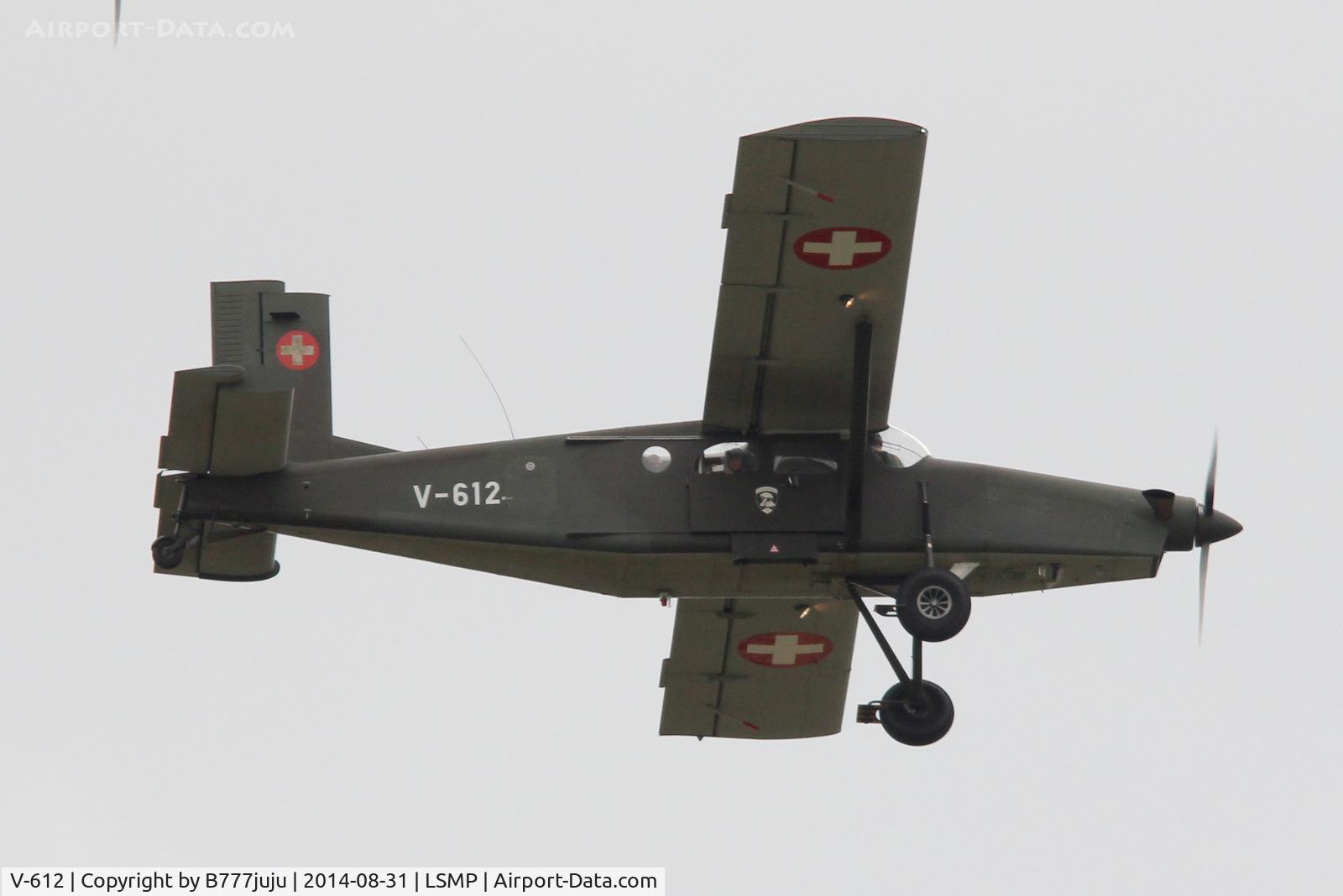 V-612, Pilatus PC-6/B2-H2M Turbo Porter C/N 624, at AIR14