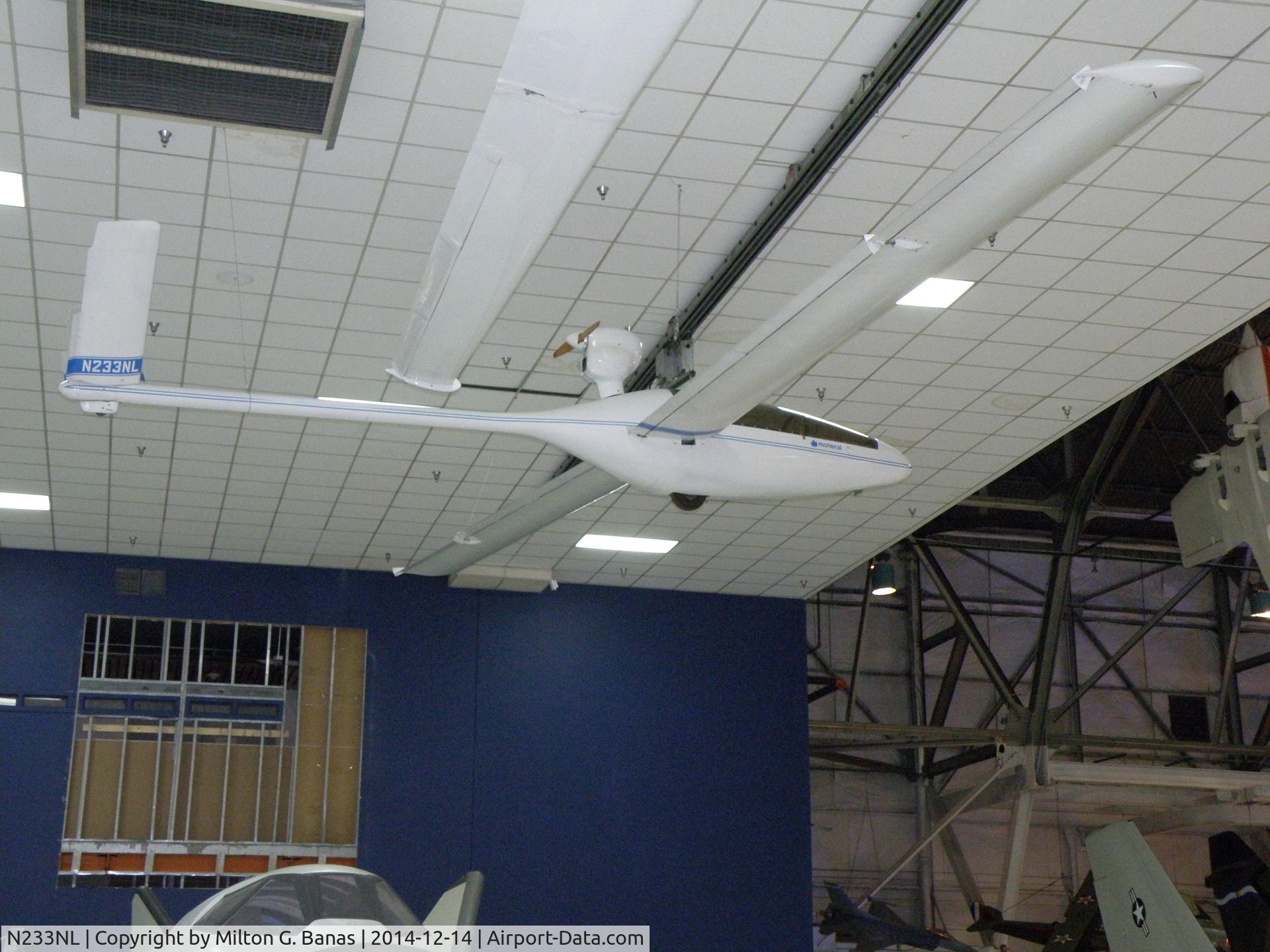 N233NL, Monnett Monerai P C/N 233, On exhibit at the Wings Over the Rockies Museum on the site of the former Lowery AFB
