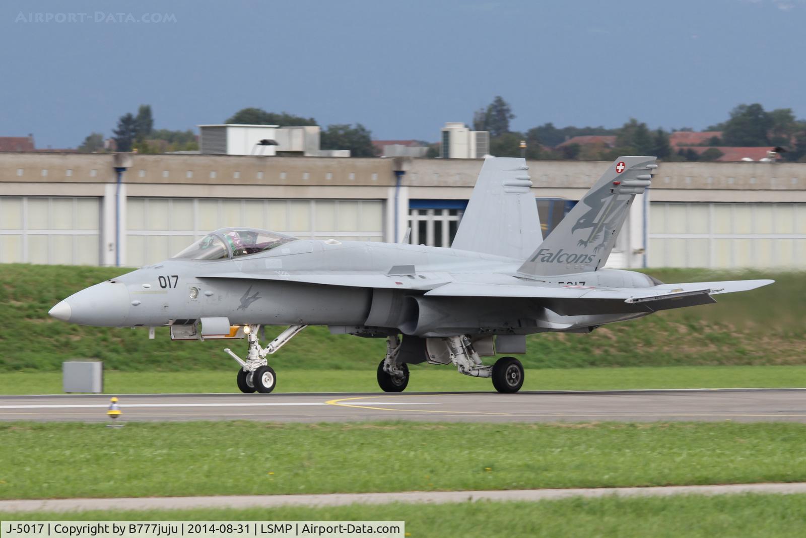 J-5017, McDonnell Douglas F/A-18C Hornet C/N 1365/SFC017, at AIR14