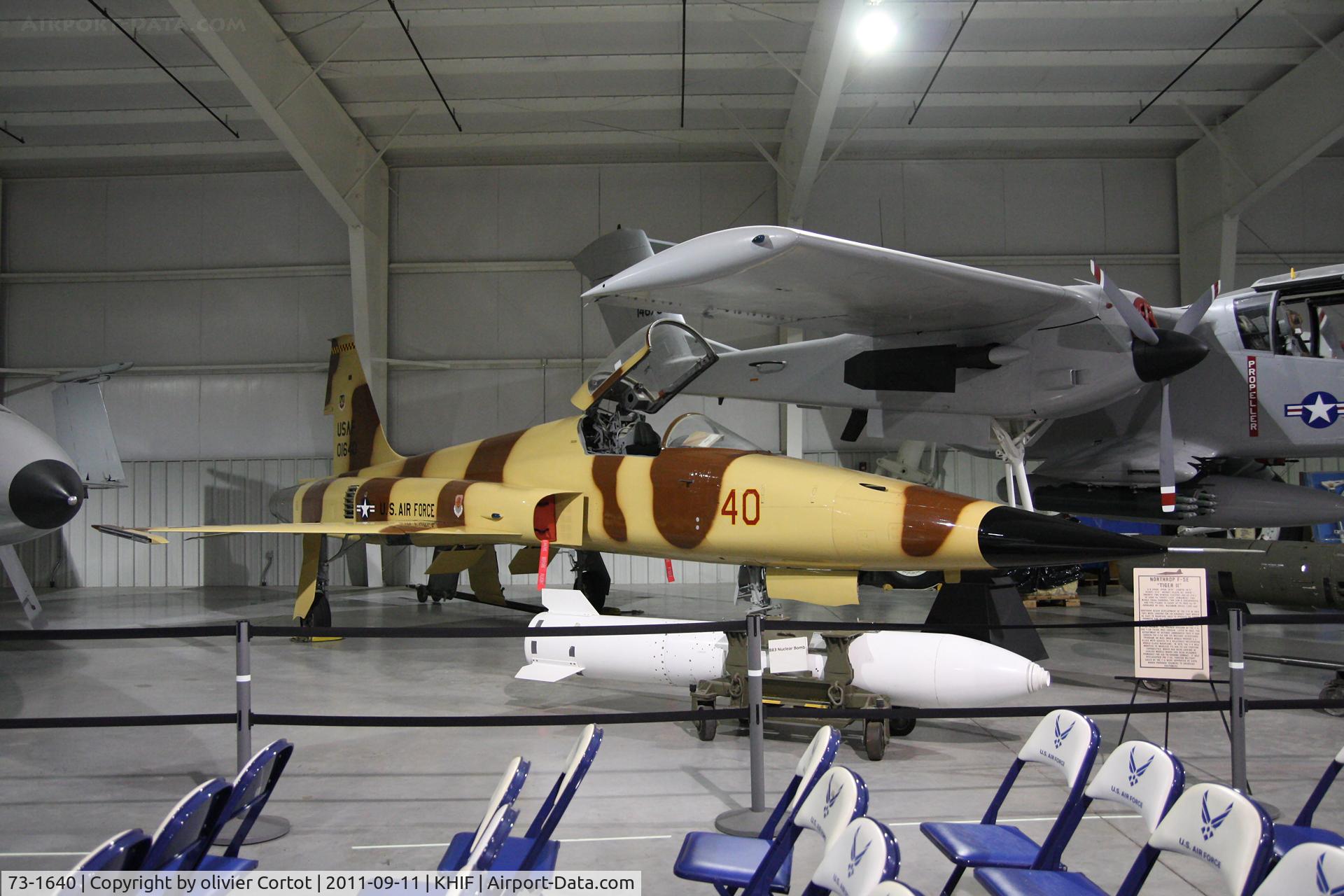 73-1640, 1974 Northrop F-5E Tiger II C/N R.1095, Hill museum
