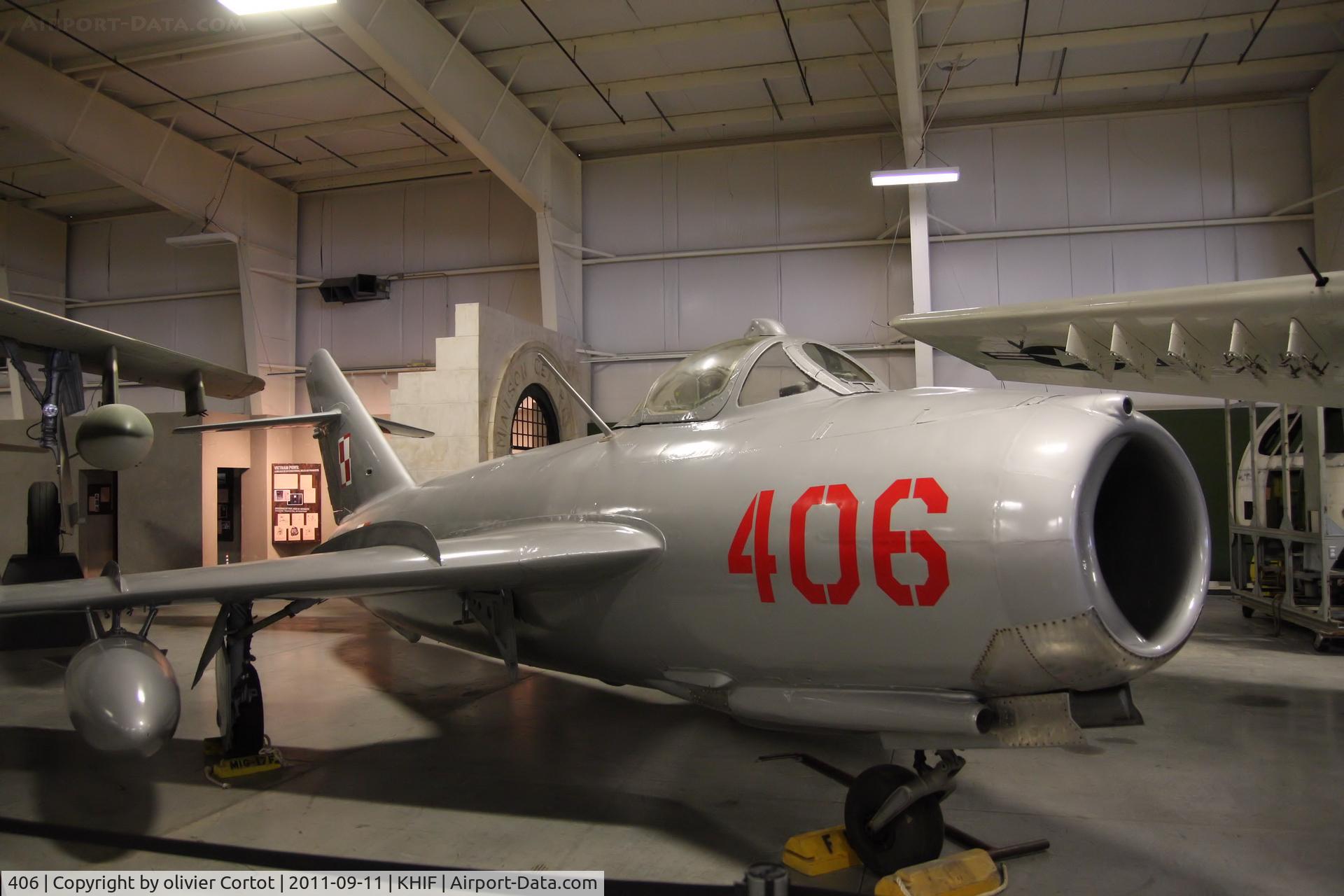 406, PZL-Mielec Lim-5 (MiG-17F) C/N 1C0406, Hill museum