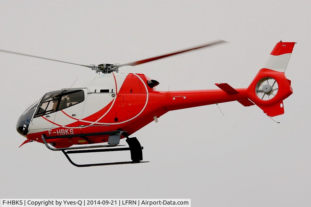 F-HBKS, 2009 Eurocopter EC-120B Colibri NHE C/N 1622, Eurocopter EC-120B Calliopé, On display, Rennes-St Jacques airport (LFRN-RNS) Air show 2014