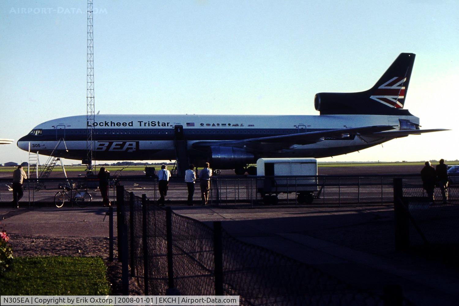 N305EA, 1972 Lockheed L.1011-193A TriStar C/N 1006, N305EA on a Tristar demo tour
