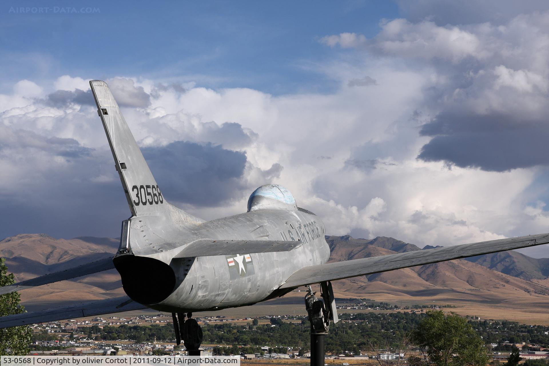 53-0568, 1953 North American F-86L Sabre C/N 201-12, Winnemucca, nevada