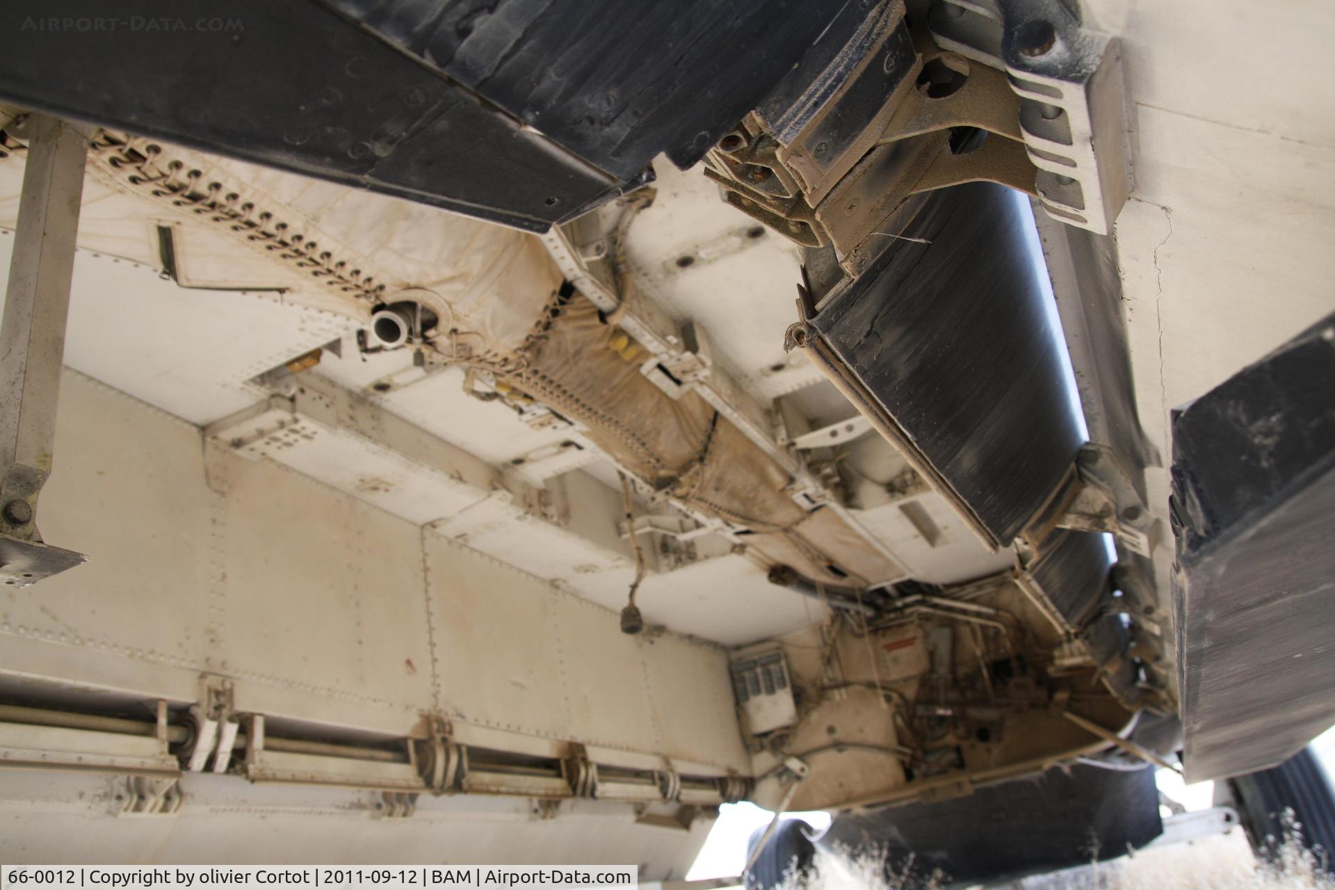 66-0012, 1967 General Dynamics F-111A C/N A1-30, bomb bay