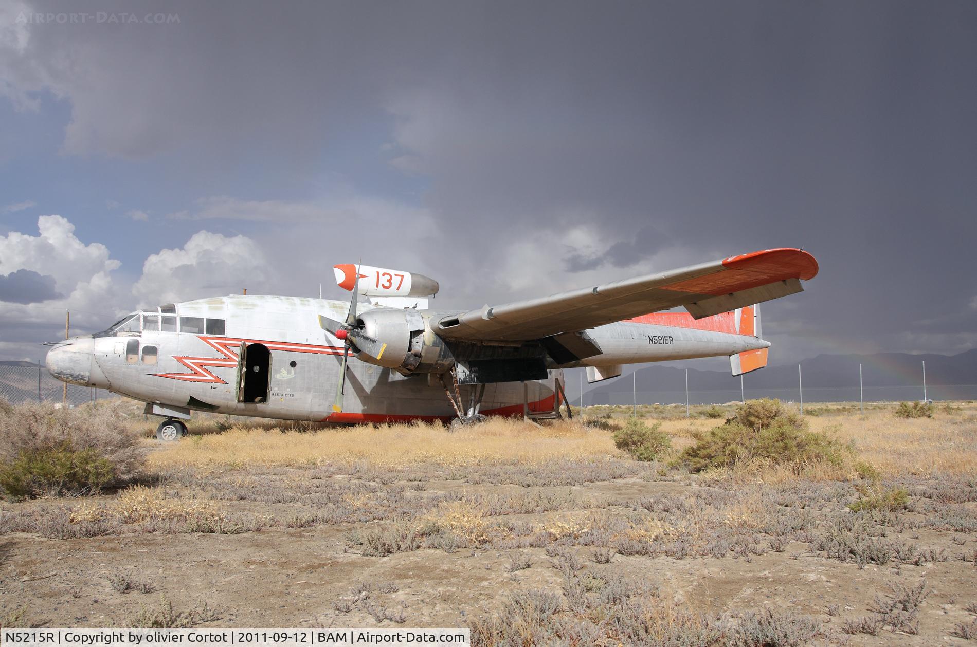 N5215R, 1968 Fairchild C-119G Flying Boxcar C/N 10773, nice weather